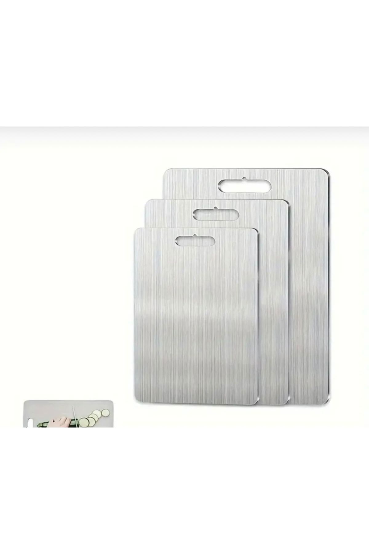Metal KESME TAHTASI 3 PARÇA SET