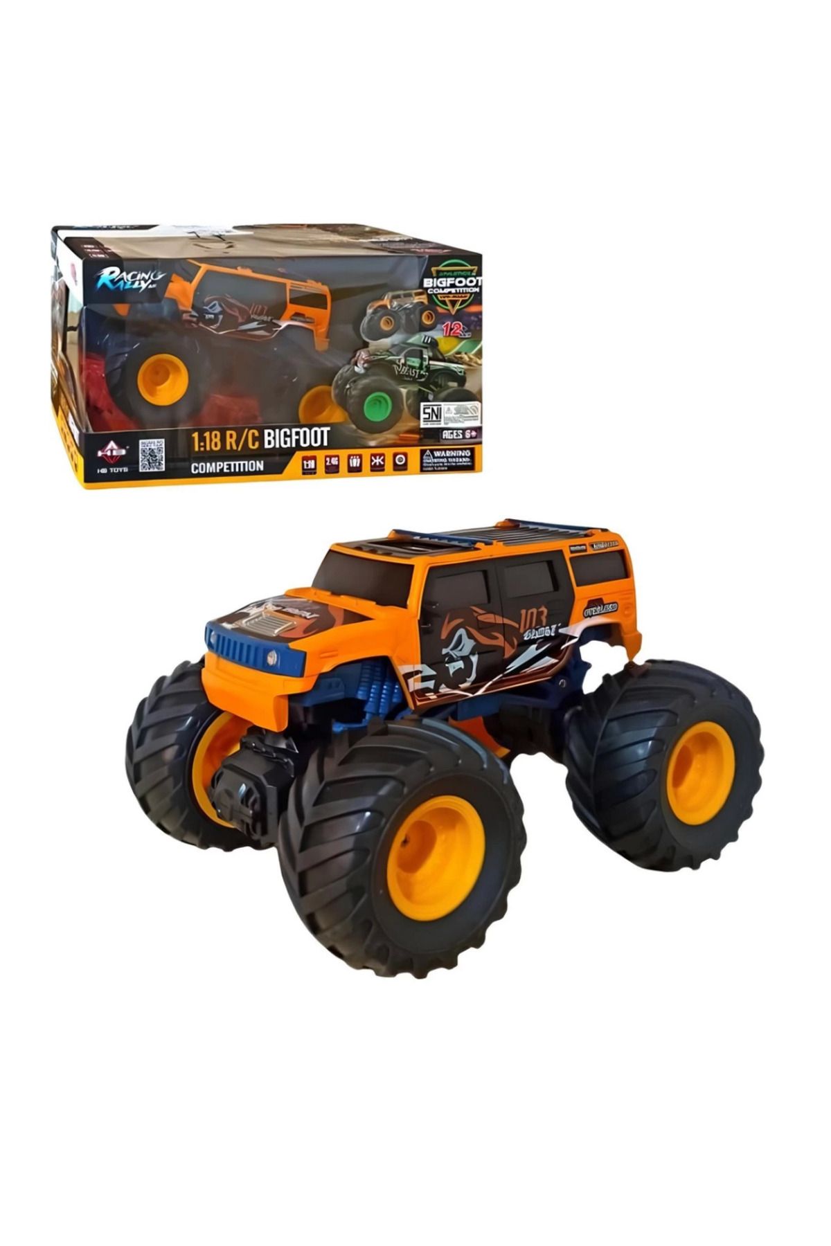 NW NessiWorld Nessiworld Uzaktan Kumandalı Monster Trucks 20 cm
