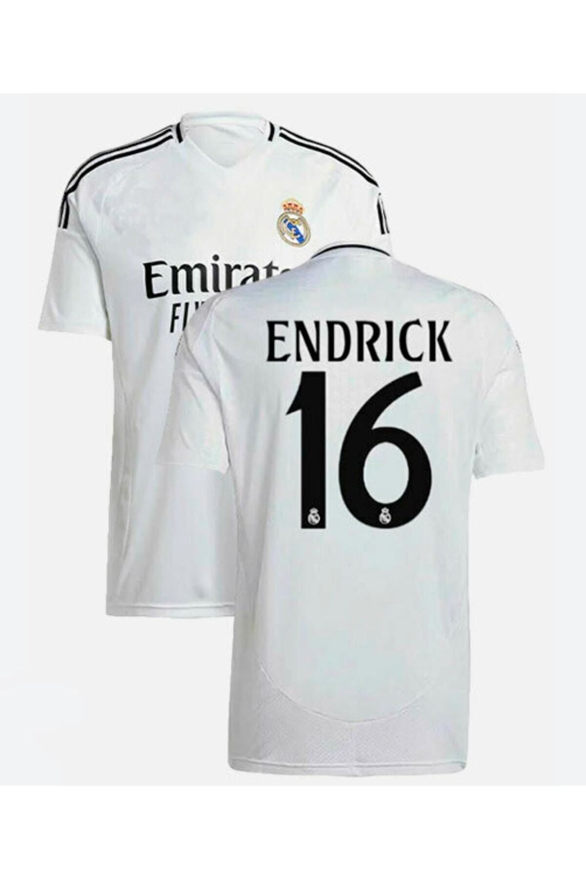 Armageddon Beyaz Real Madrid 2024/25 Yeni Sezon Endrick Iç Saha Yetişkin Forması