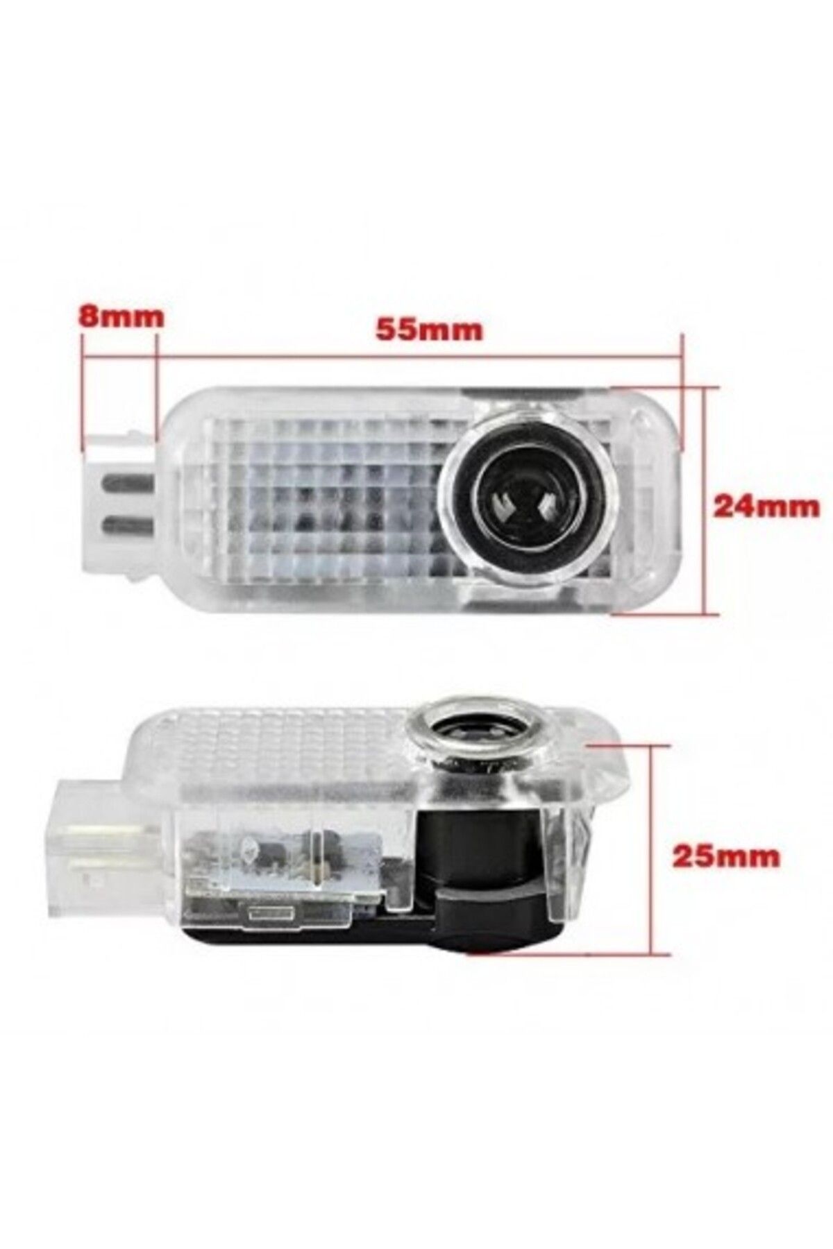 Xenon Bright-Set de 2 proiectoare logo uși Audi S-LINE A1, A4, A5, A6, A8, TT, R8, Q5, Q7 3