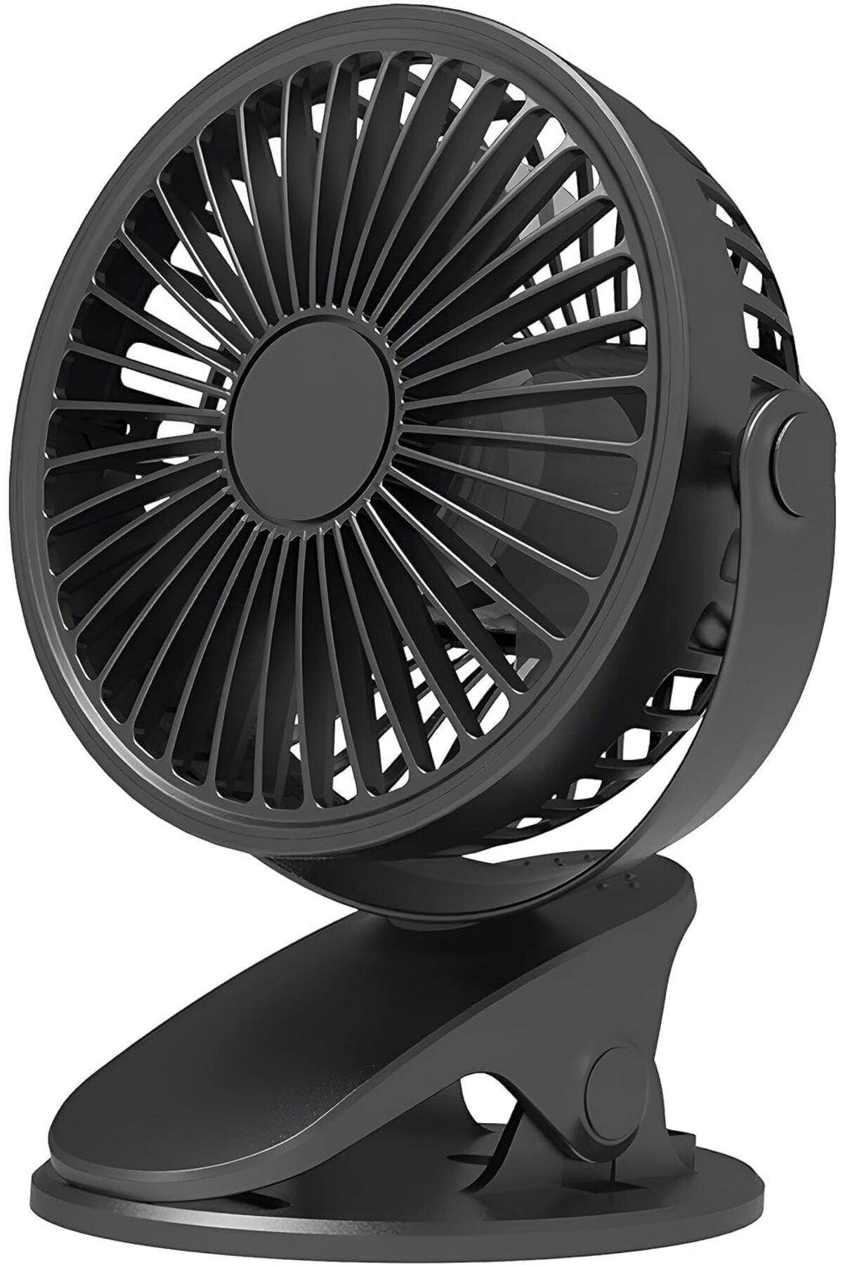 STOREMAX mrttnca Sıkıştırmalı Şarj Edilebilir 3 Kademe Taşınabilir Kıskaçlı Mini Fan Sessiz Vantil
