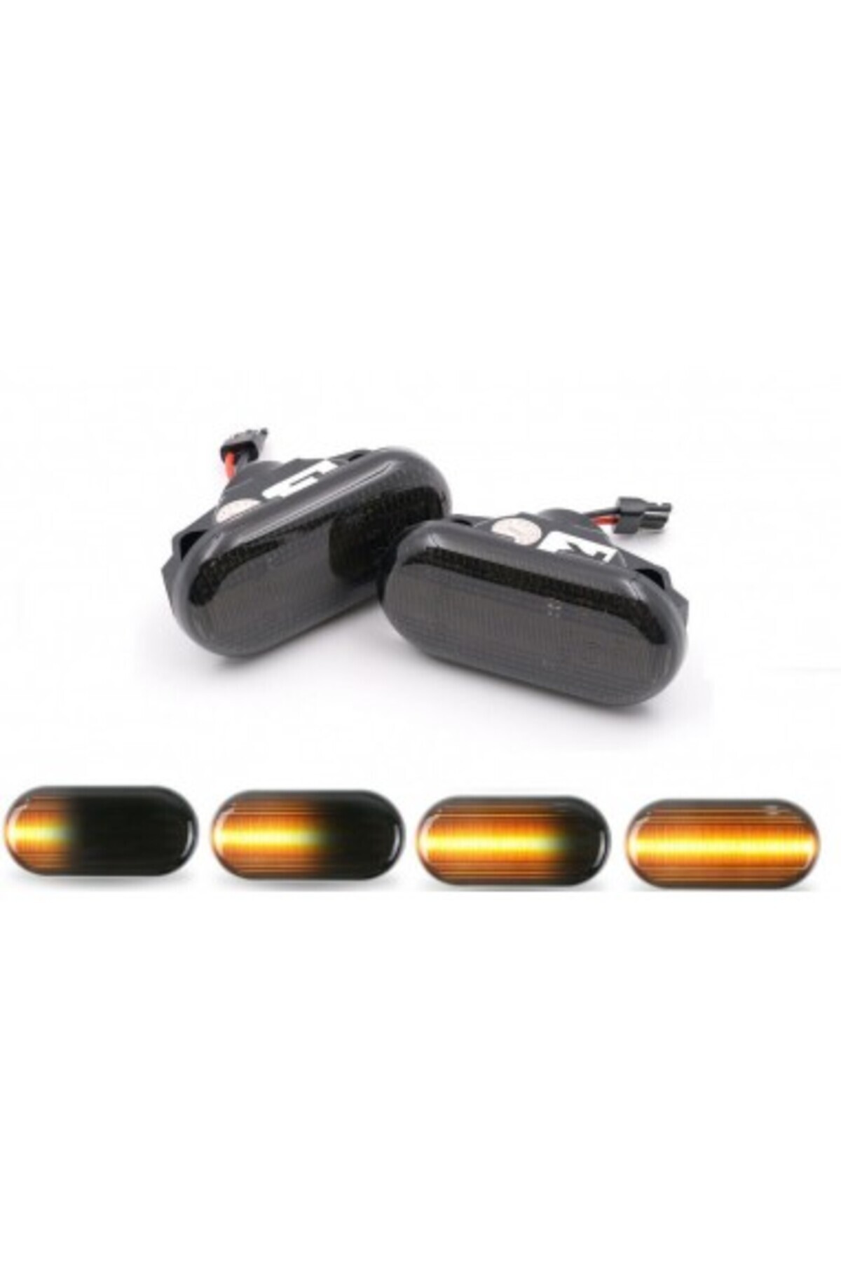 Nissan-Set of 2 Dynamic LED Wing Signals Nissan Qashqai, Pathfinder, Navara 1