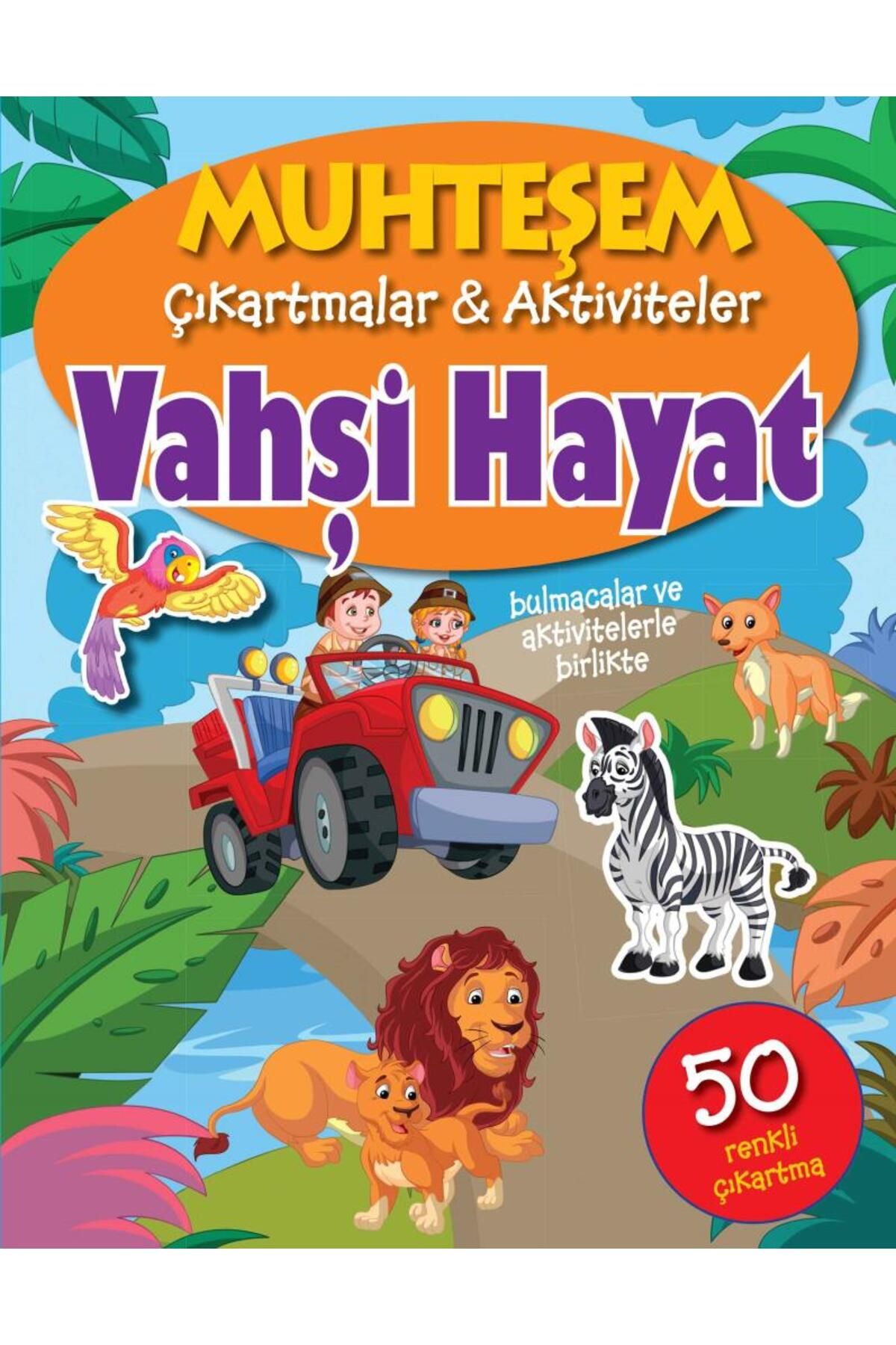 Parıltı Yayınları Muhteşem Çıkartmalar ve Aktiviteler - Vahşi Hayat