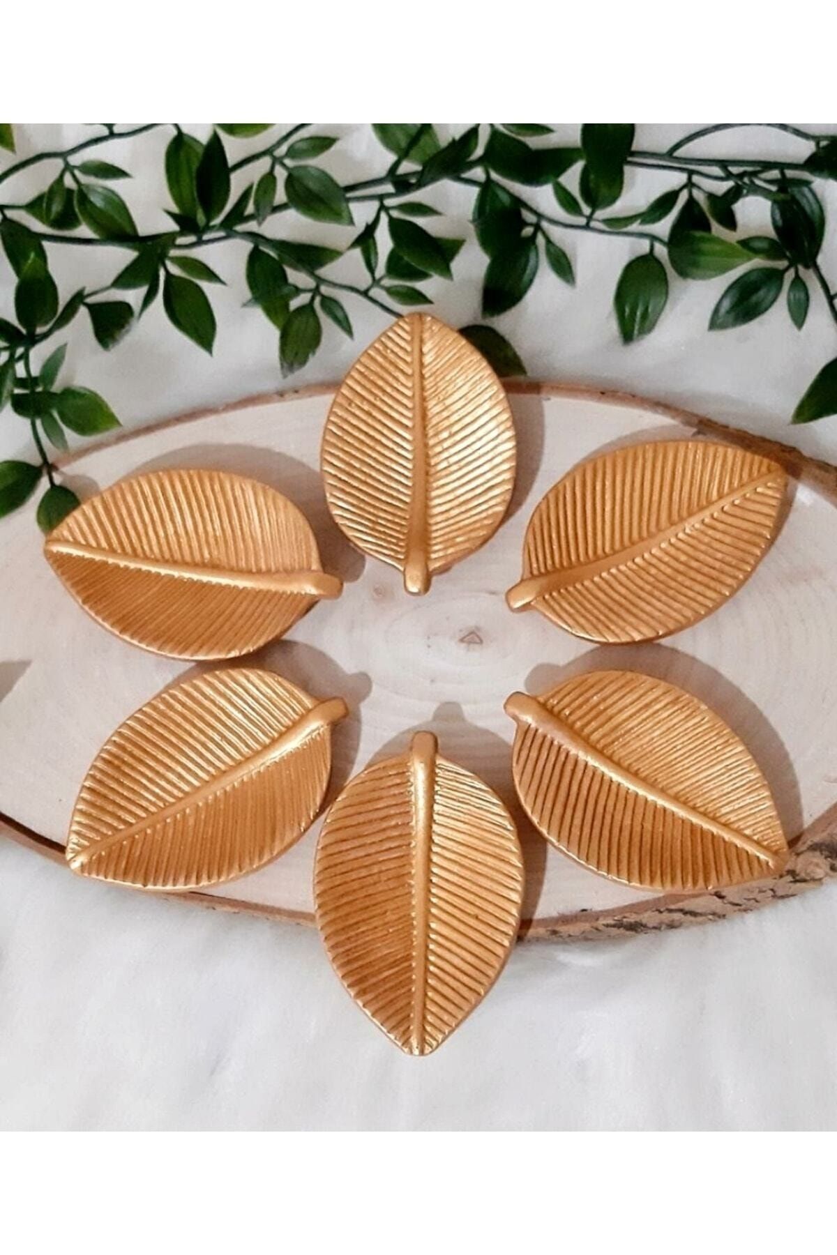 PULCA SHOP Kahve Yanı Sunumluk/yaprak Tasarımlı Drajelik/lokumluk