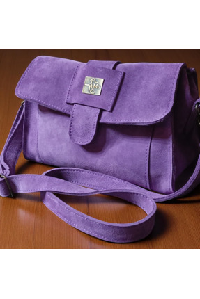 Mu leather design Kephren mor omuz çantası