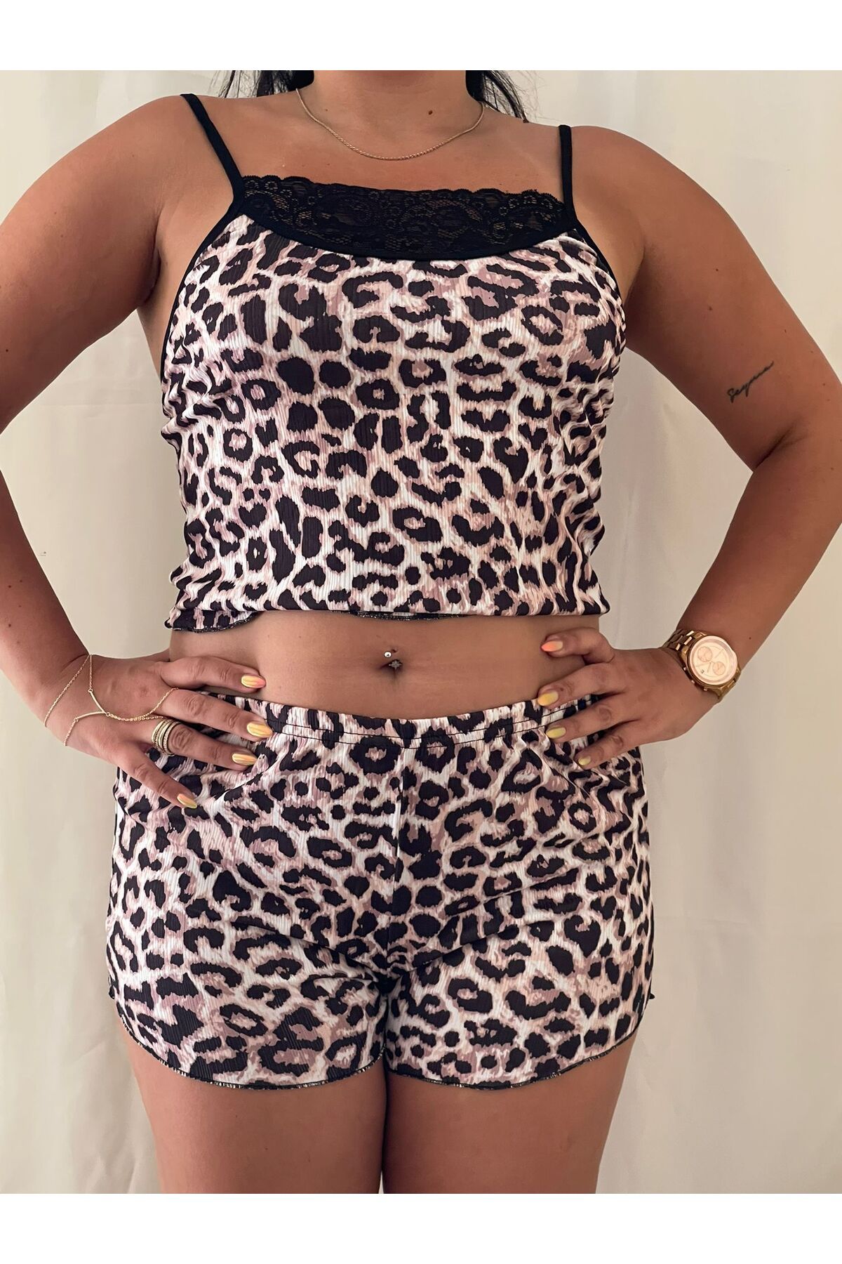 Nikitas Design Nikita's Design Şortlu Pijama Takım