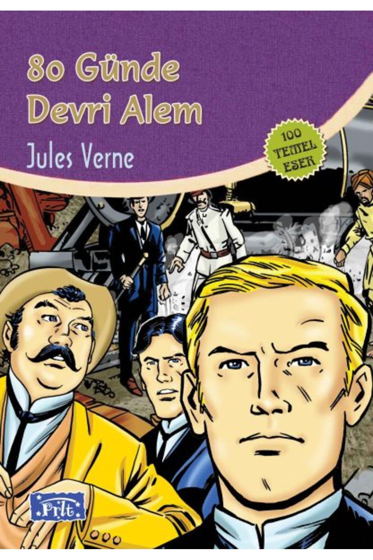 Parıltı Yayınları 80 Günde Devri Alem (100 Temel Eser - İlköğretim)