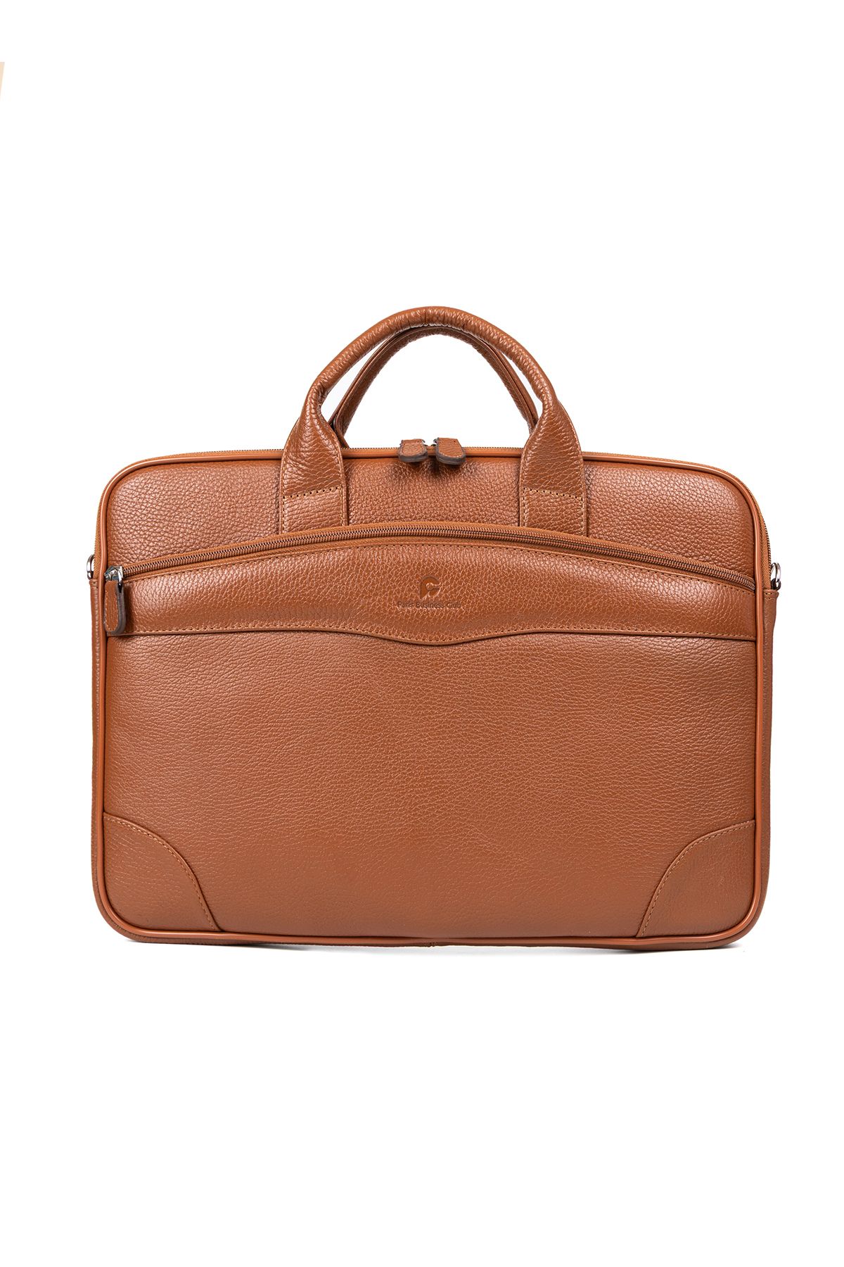 Paris Business Club Hakiki Deri Evrak Çantası Unisex İnce Evrak Bölmeli 14"-15,6" inç