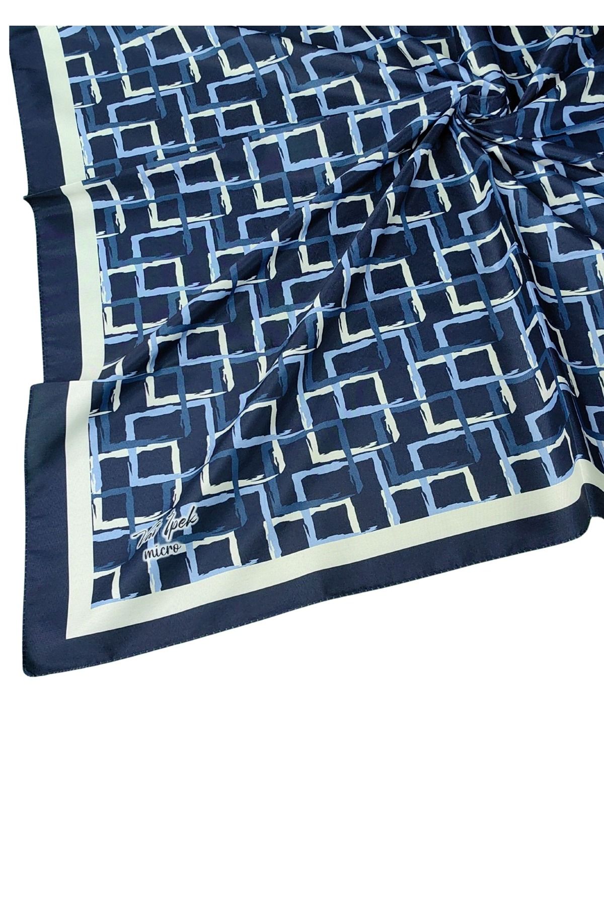 mim eşarp Vav İpek Kadın Micro Twill Sport Desenli Eşarp