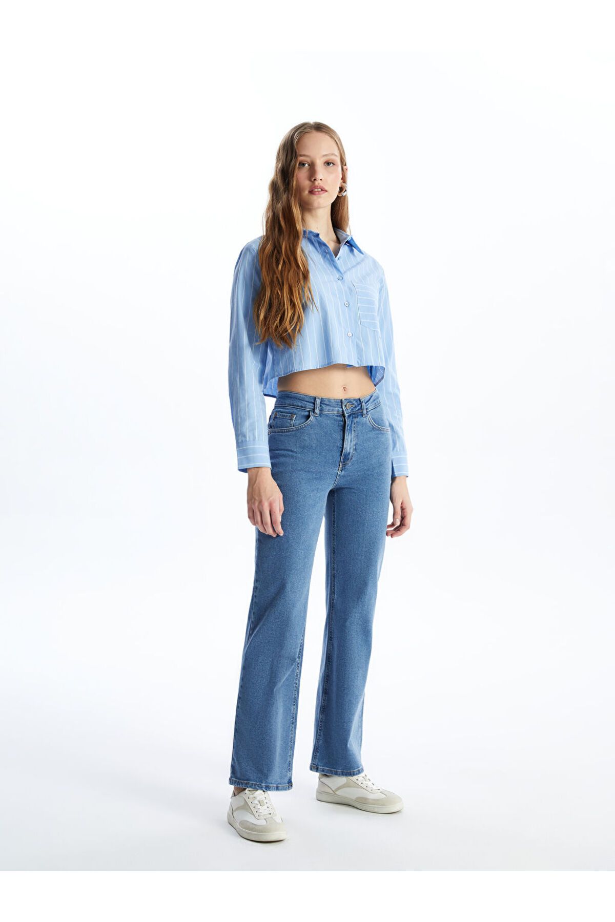 LC Waikiki Wideleg Kadın Jean Pantolon
