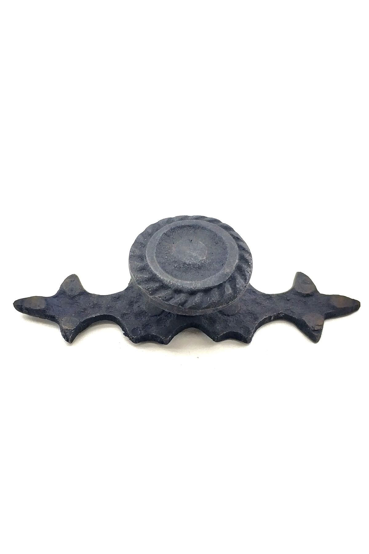Yuba Avm Antika Tarz Dekoratif Pirinç Çizgili Düğme - 25x80 Mm, Oksit