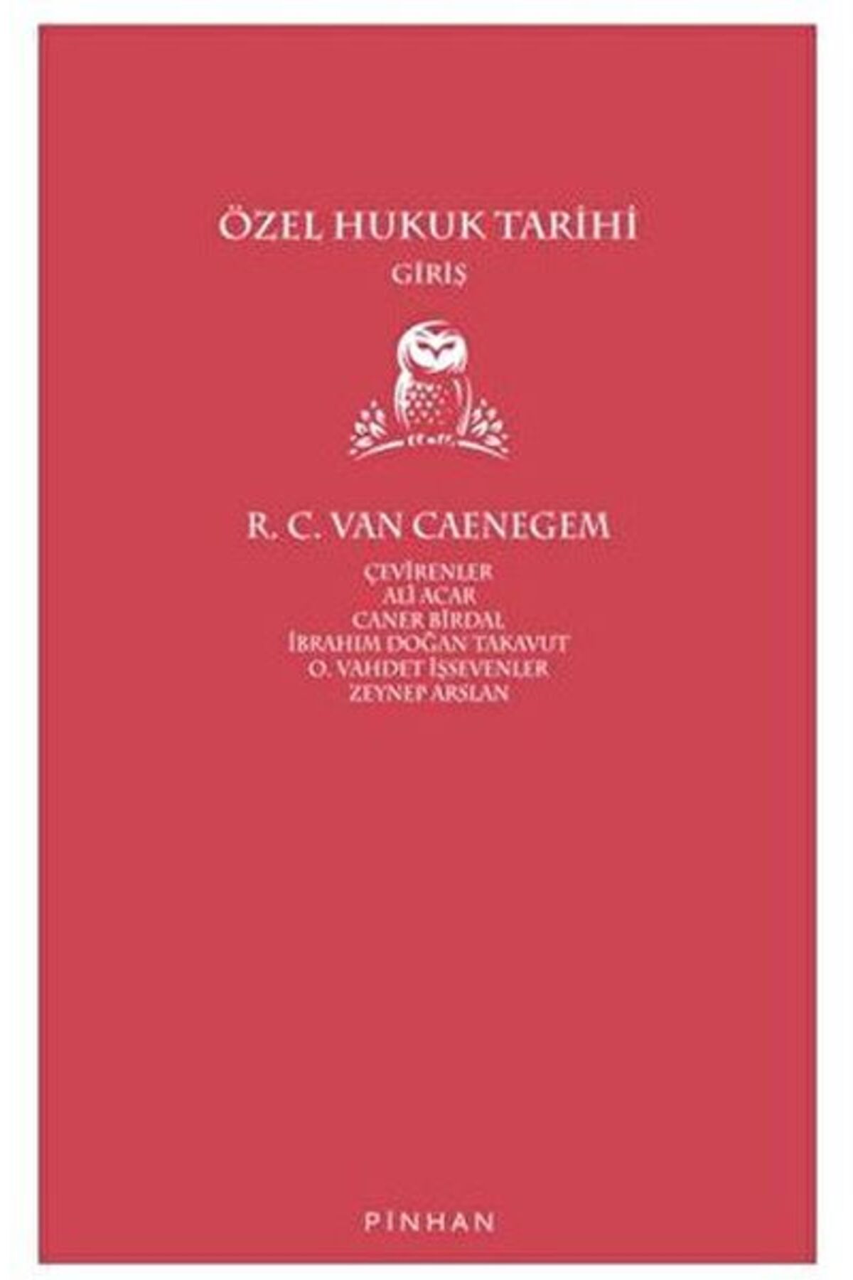 Pinhan Yayıncılık Özel Hukuk Tarihi