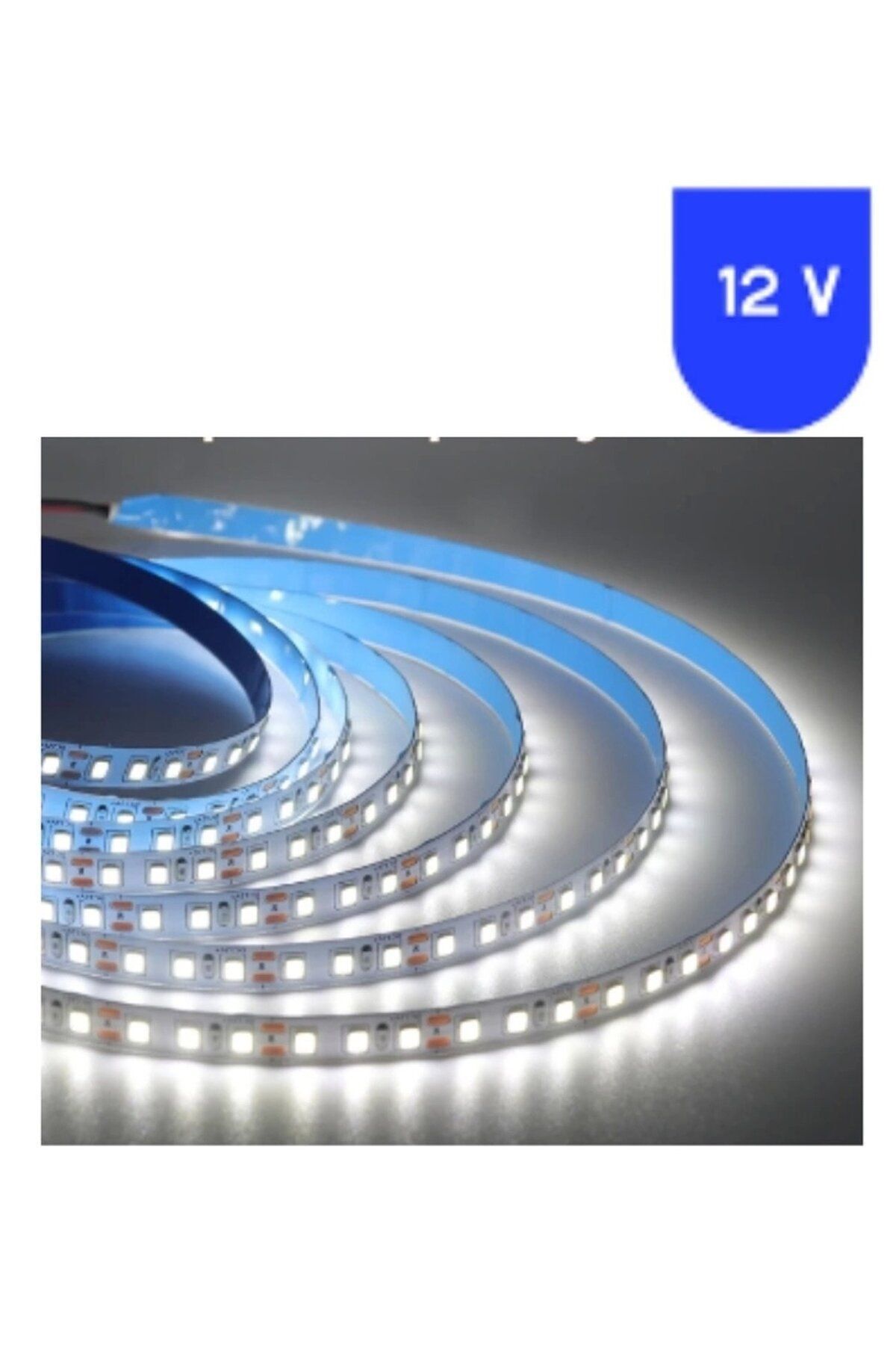 teknotrust 18 W 120 Ledli 5 Metre Şerit Led 6500 K Beyaz Renk İç Mekan 12 Volt 5 metre G9 Yok CN Tekli Led Am