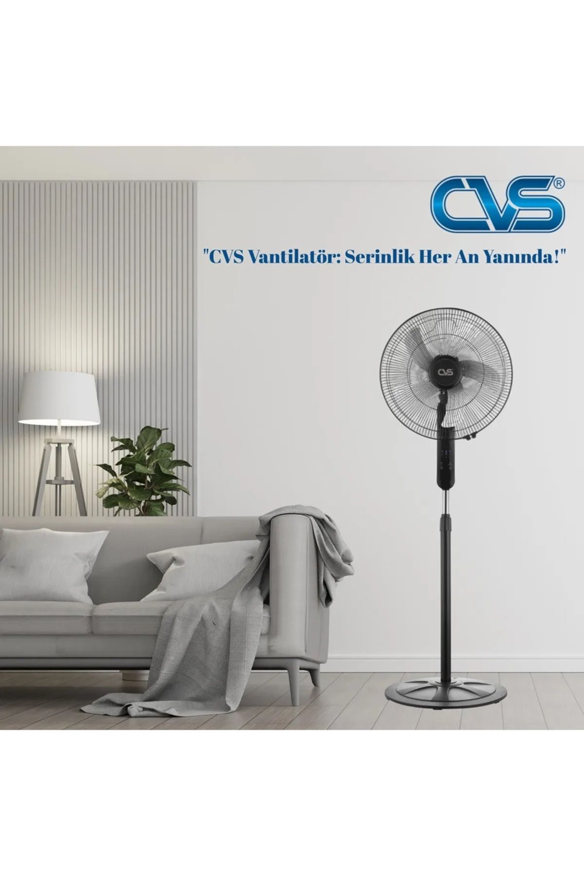 WENTER Dn 91032 Uzaktan Kumandalı 18'' 110 Watt Ayaklı Vantilatör soğutucu
