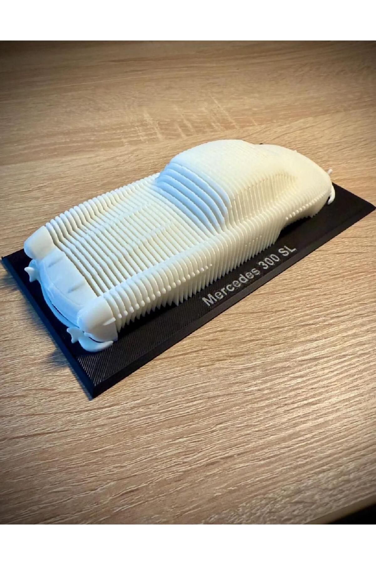 KARAHASANOĞLU MAKİNE Mercedes Layered Tablo Figür