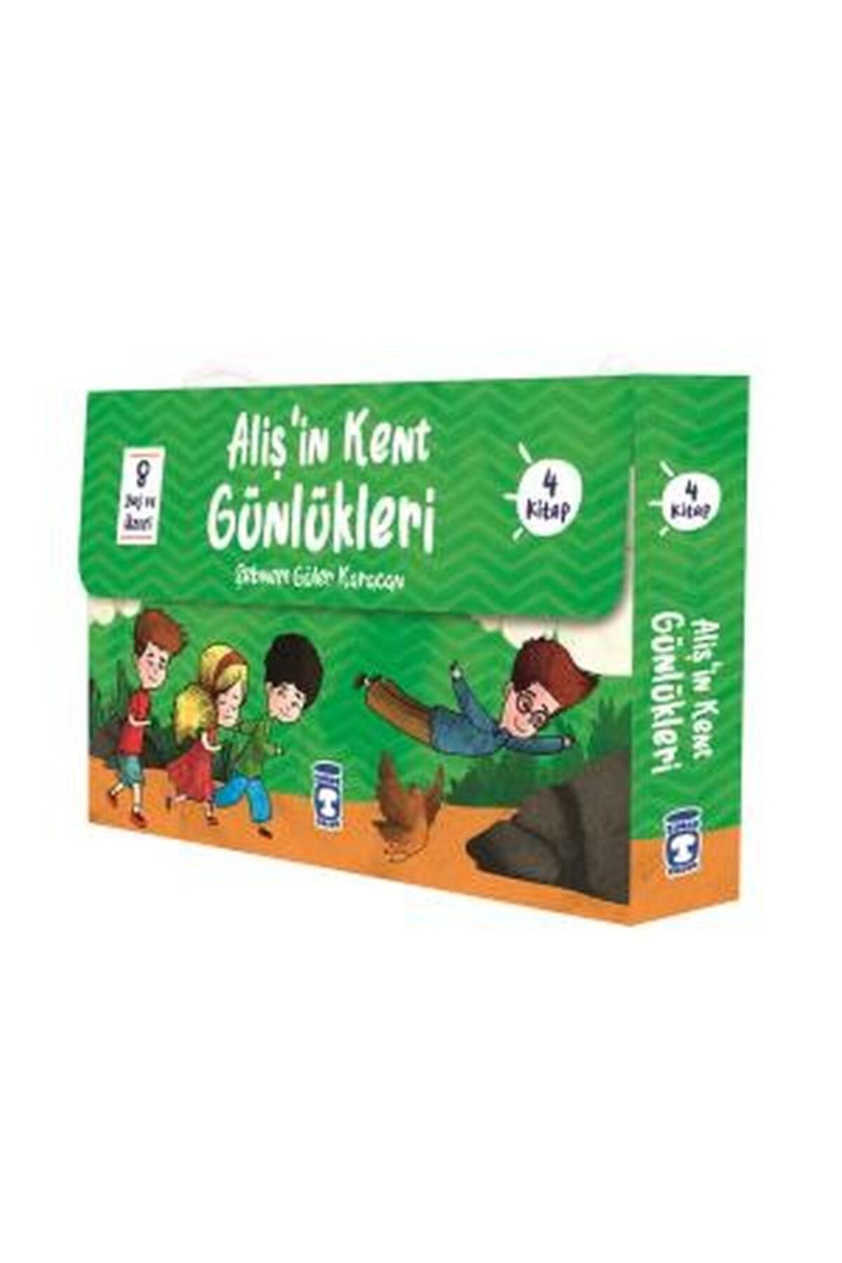 Timaş Çocuk Alişin Kent Günlükleri - Set (4 Kitap)