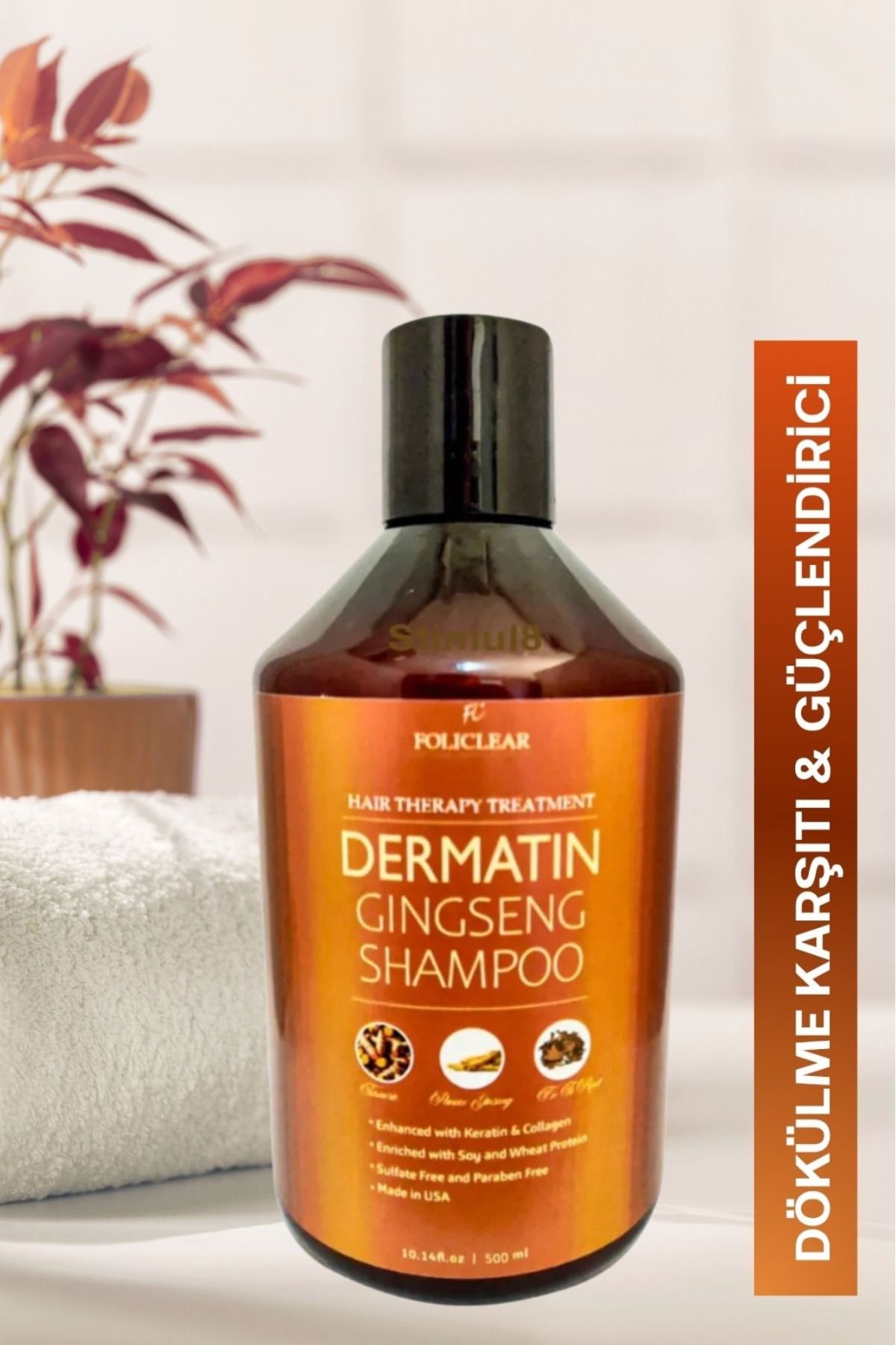 XSECRET Dermatin Saç Güçlendirme Ve Dökülme Karşıtı Bakım Şampuanı 500 ML