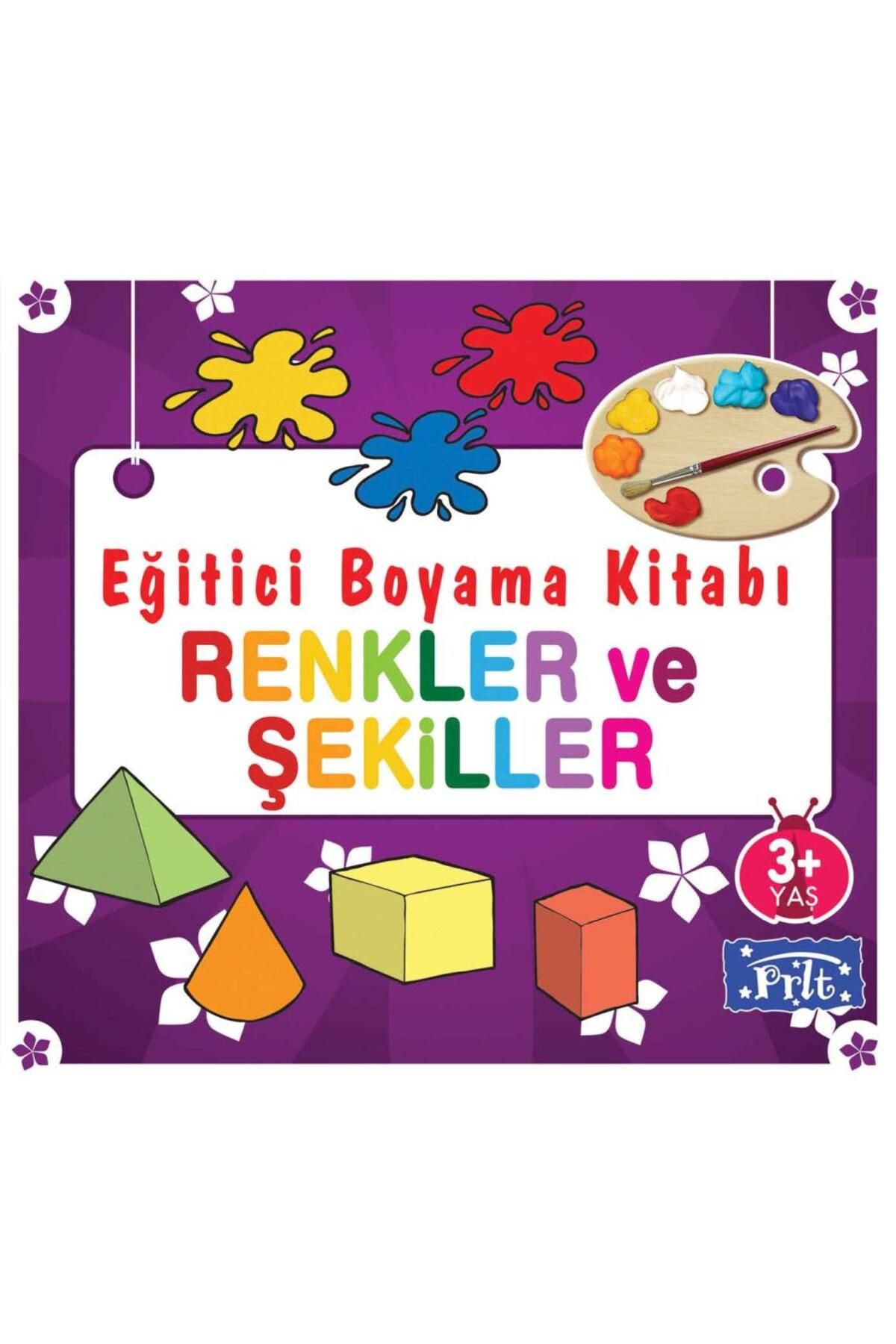 Parıltı Yayınları Eğitici Boyama Kitabı - Renkler ve Şekiller