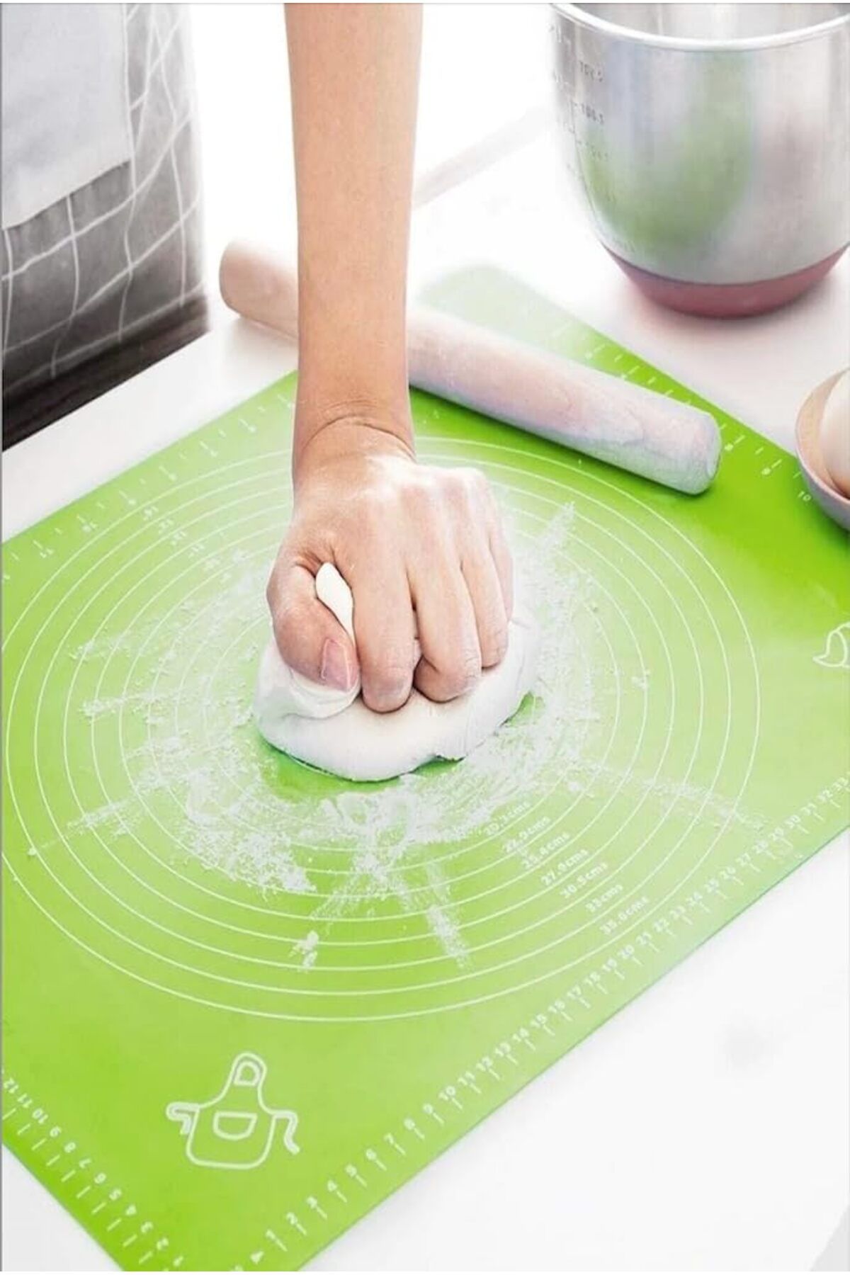STOREMAX sellbuystore Home 65X45 Hamur Matı (Yeşil, 65x45) 1053513