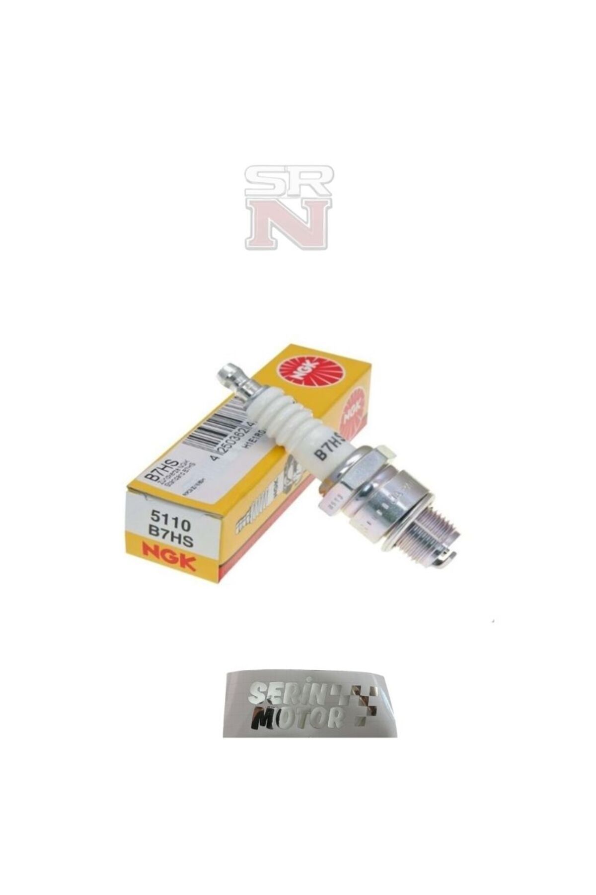 NGK Mobylette Ngk B7hs Buji (Mz Jawa Mobilet Buji) SRN