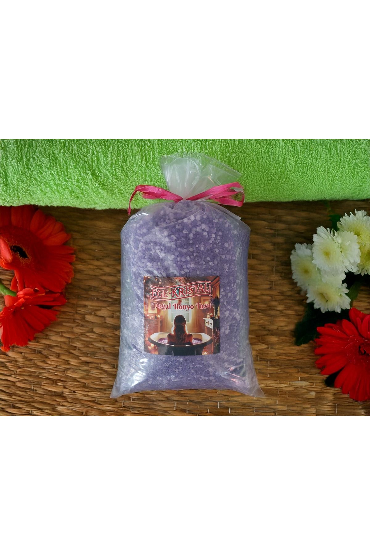 EGE KRİSTALİ EGE KRİSTALİ LAVANTA AROMALI BANYO TUZU 2.5 KG