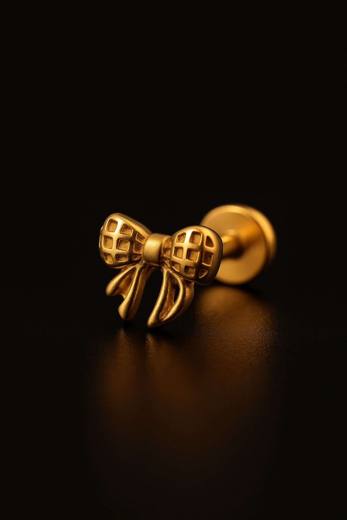 depozoom 316l Cerrahi Çelik Kıkırdak Tragus Ve Tüm Kulak Bölgesine Uygun Fiyonk Zirkon Taş Piercing