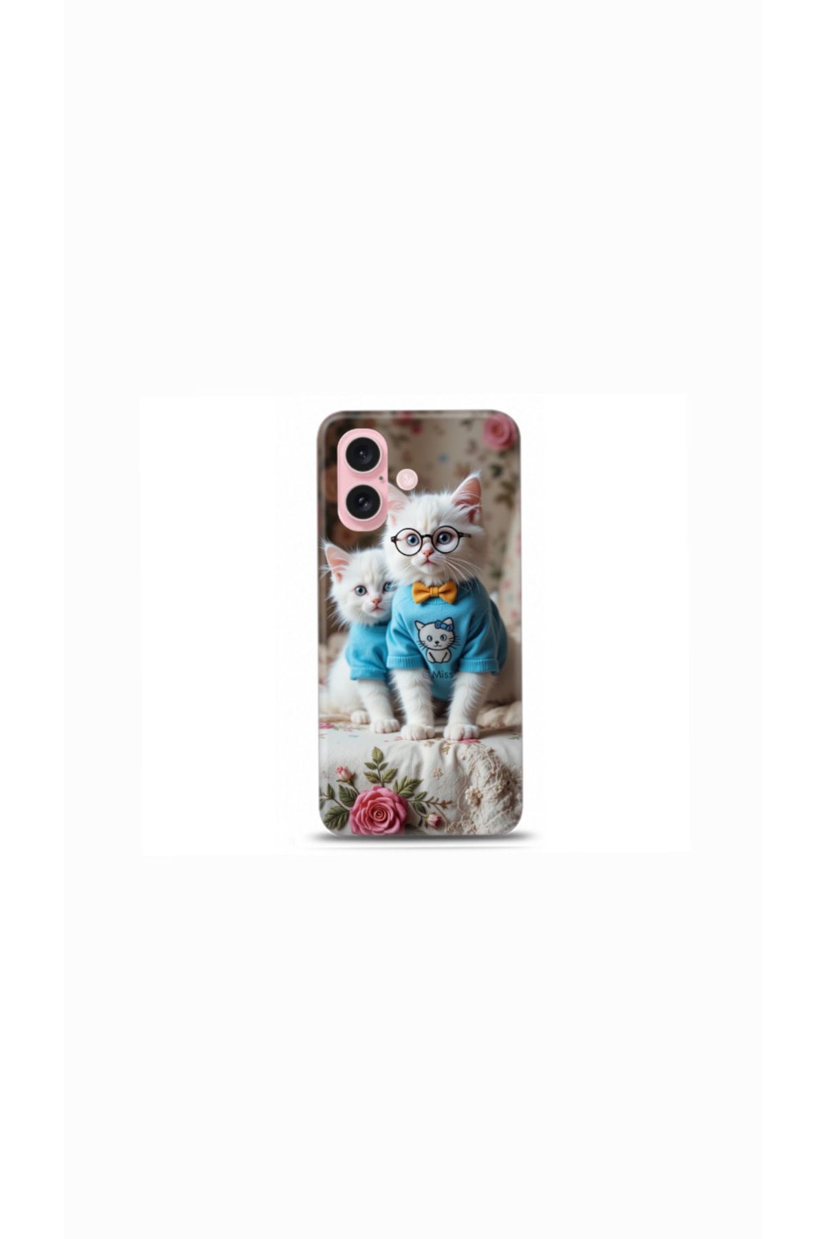 cover shopp Sevimli Kedi Tasarımlı Kılıf İphone 16