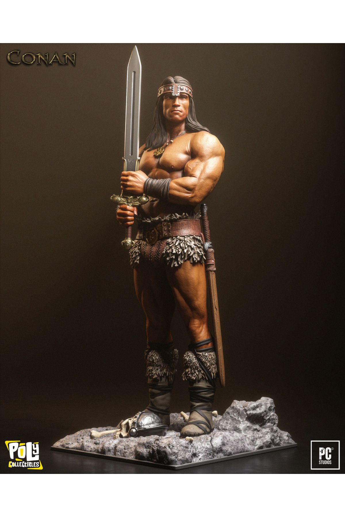 Poly Collectibles Conan the Barbarian - Exclusive Collectibles Figure | 30 cm