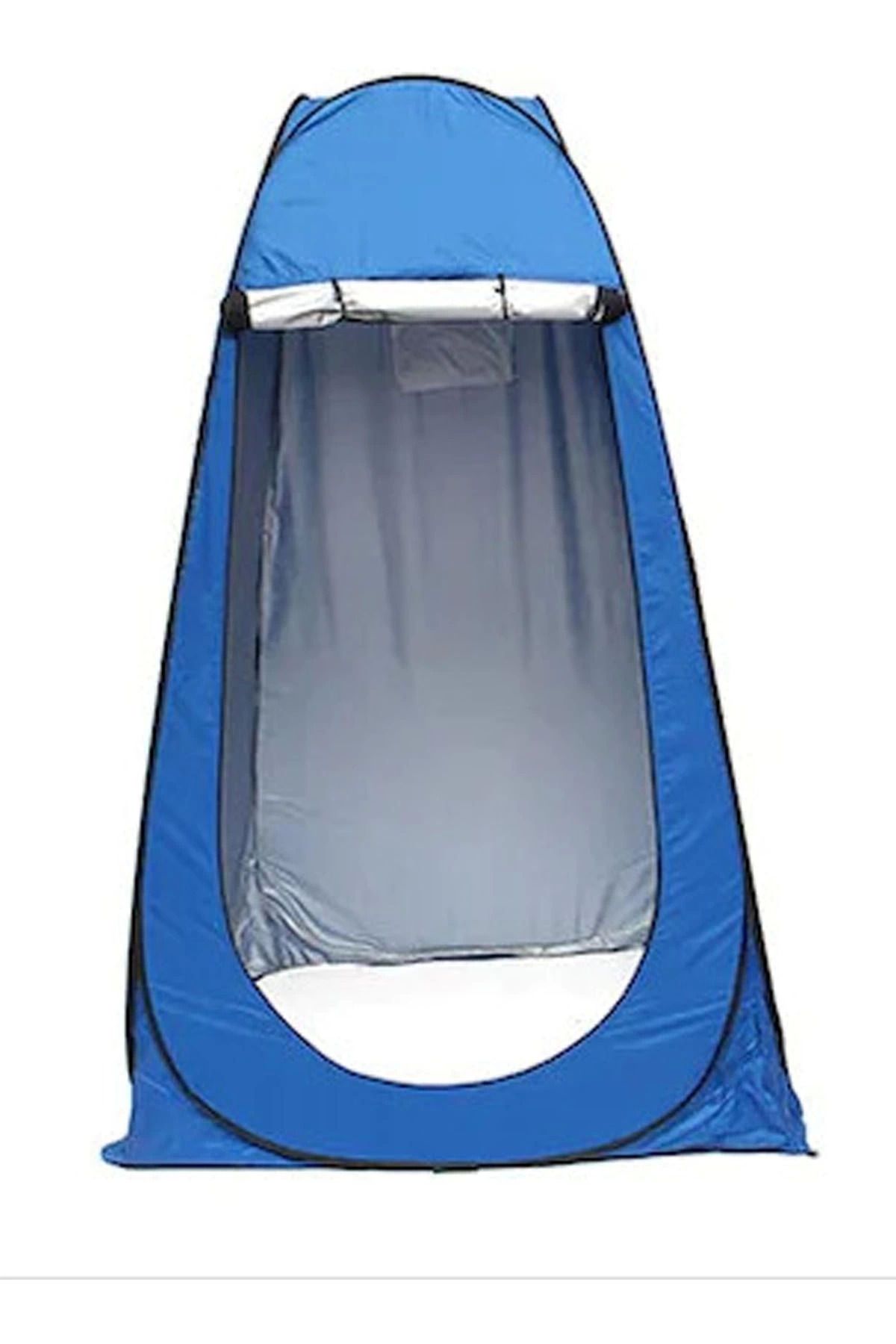 Easy Tedarik Otomatik Wc Portatif Giyinme Çadırı 120x120x190 Cm Mavi