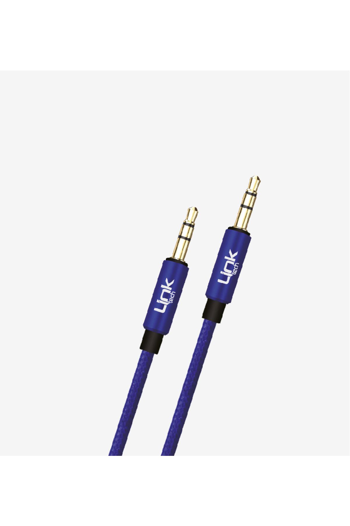 Linktech LİNK-TECH 3.5 MM MAVİ RENK AUX KABLO