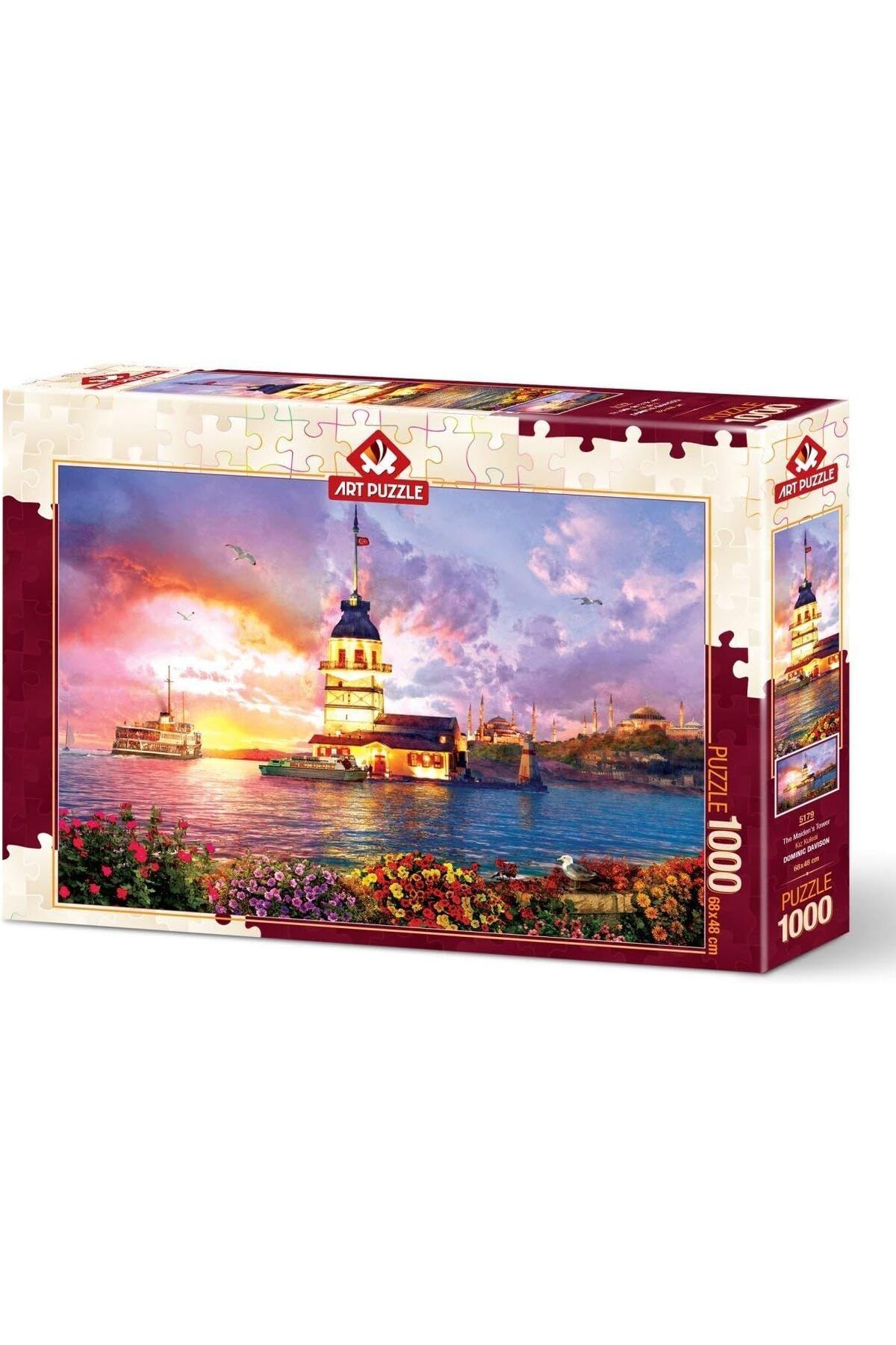 Art Puzzle Kız Kulesi 1000 Parça Puzzle