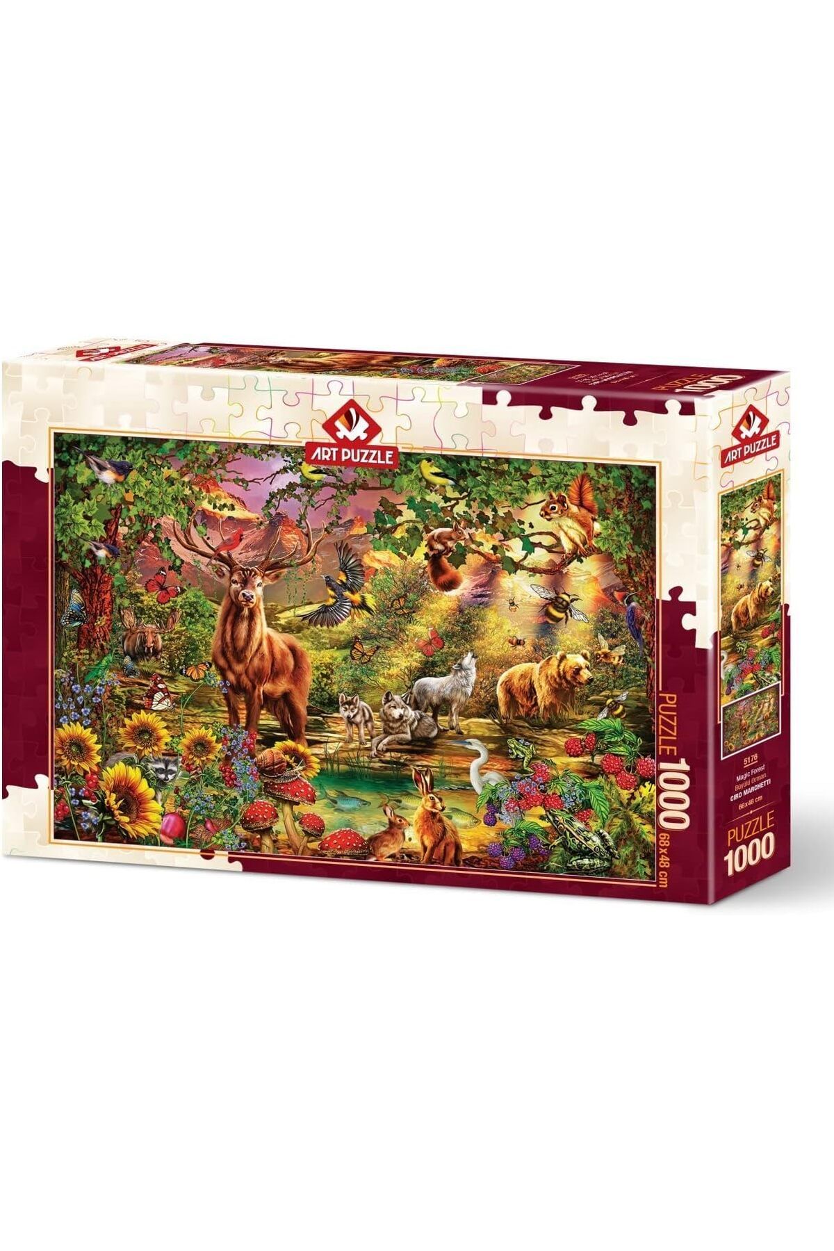 Art Puzzle Büyülü Orman 1000 Parça Puzzle