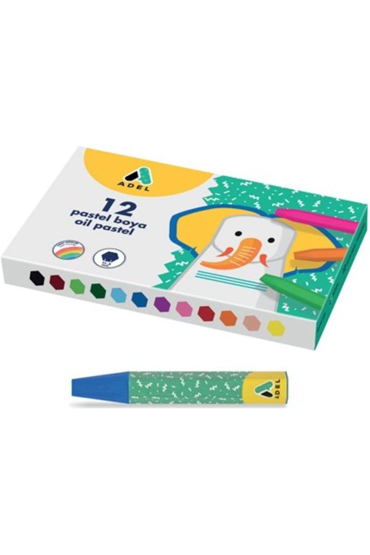 Adel Pastel Boya, 12 Renk, 4280837002
