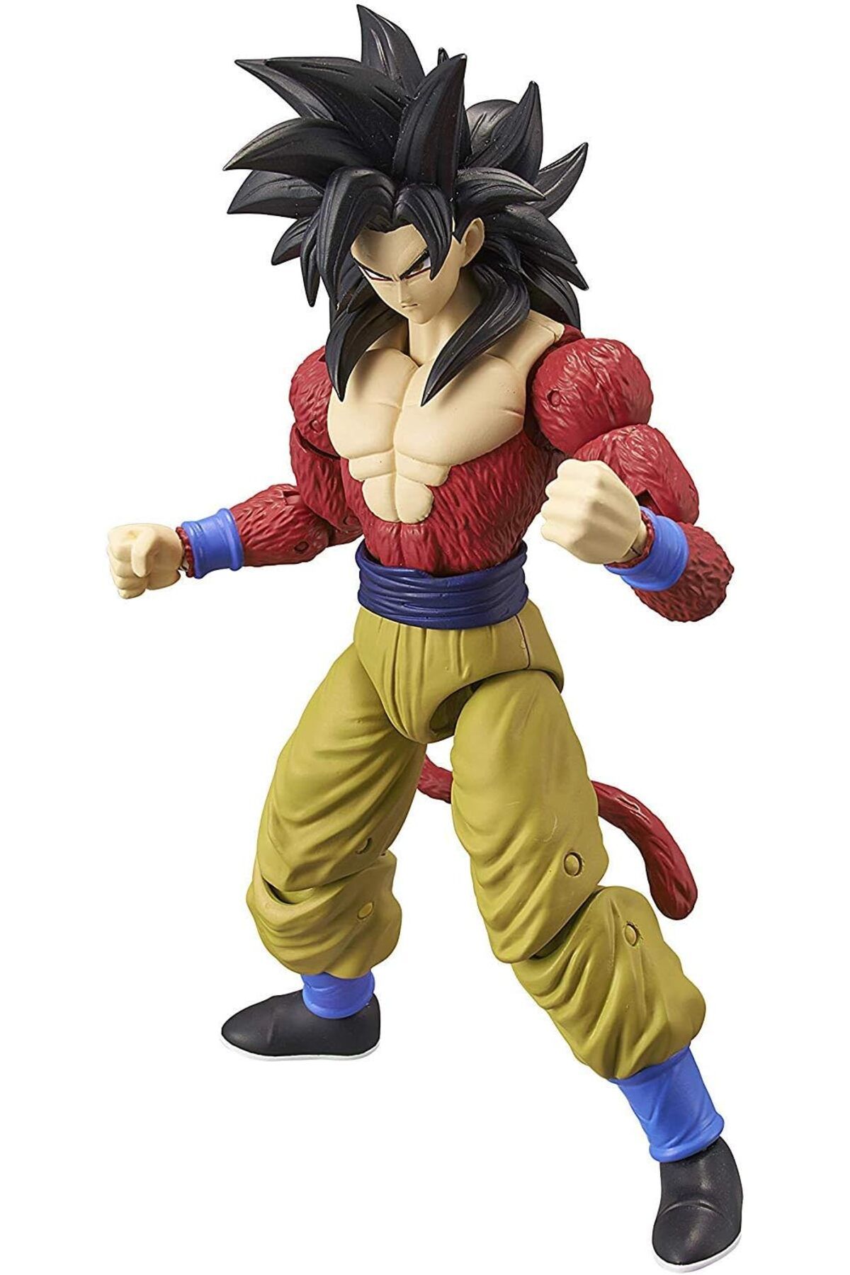 BANDAI 16 cm Dragon Ball Super Saiyan 4 Goku Poz Verilebilir Figür