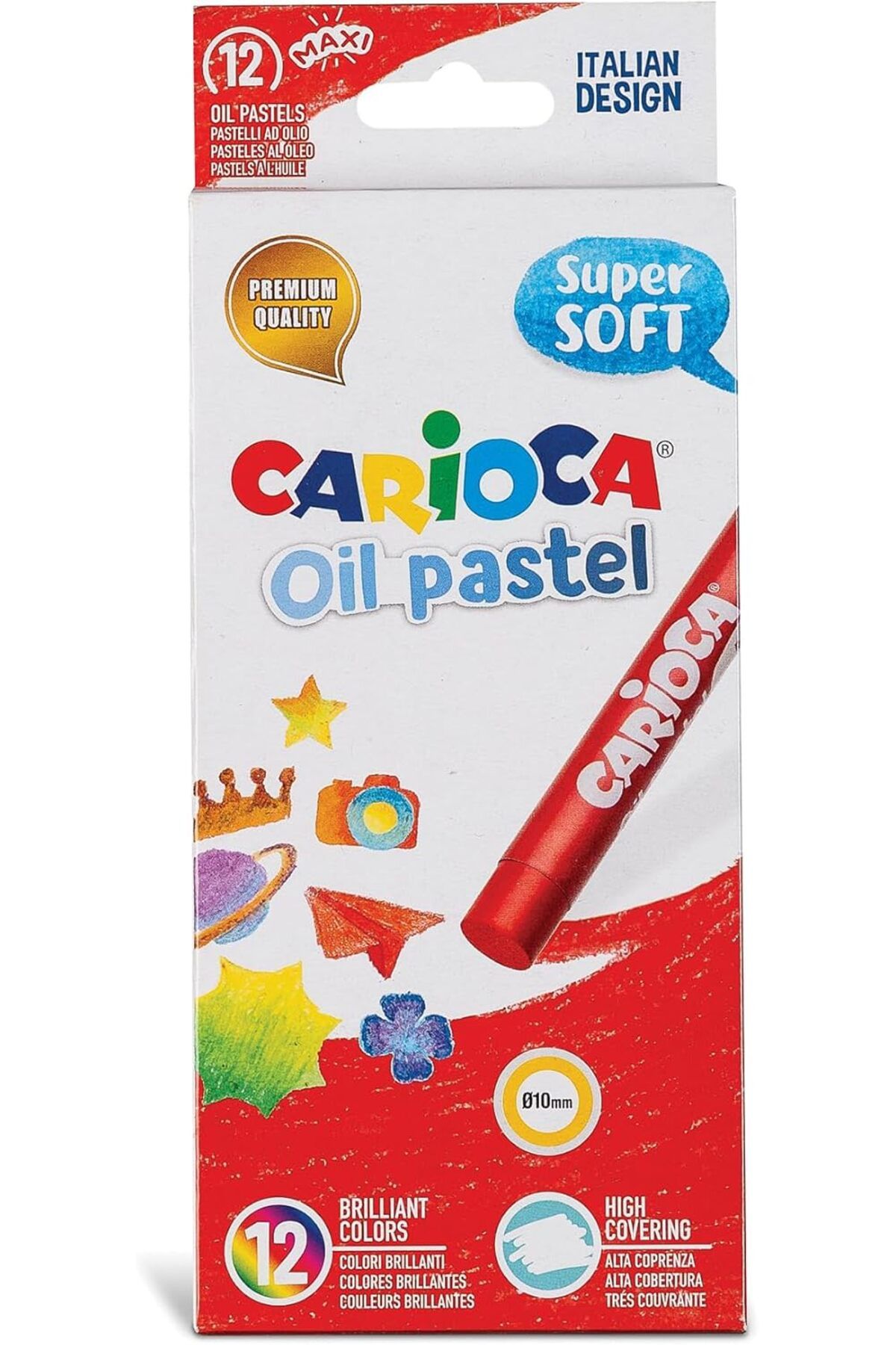 CARIOCA Yağlı Pastel Boya Kalemi 12'li