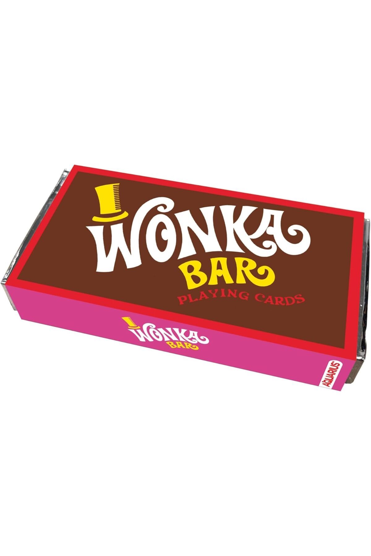 Aquarius Willy Wonka Chocolate Bar Premium Oyun Kartları