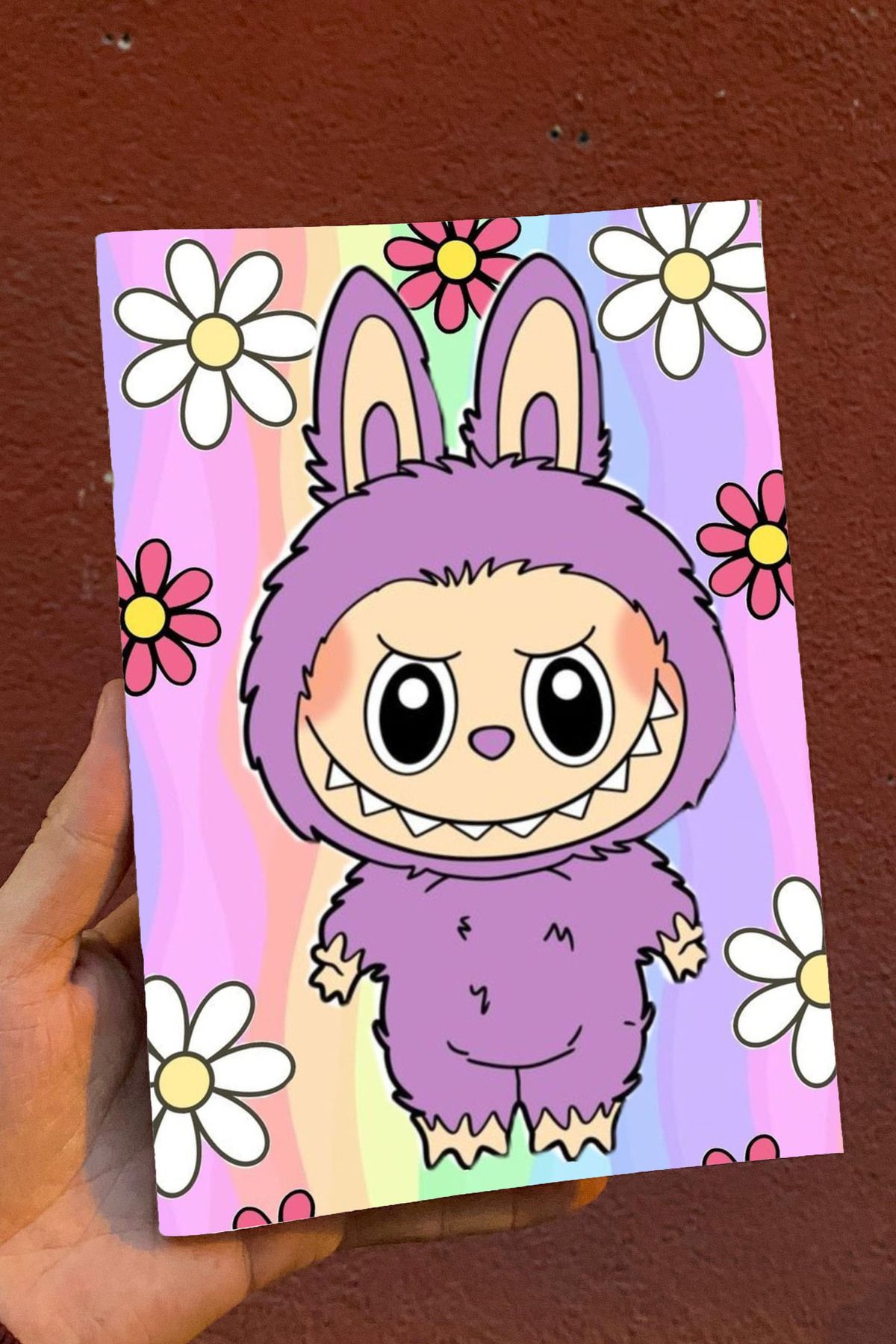 Ludios "A5 Defter Lalabu Renkli Çizgisiz, 50Sayfa | Sketch, Günlük, Notlar"