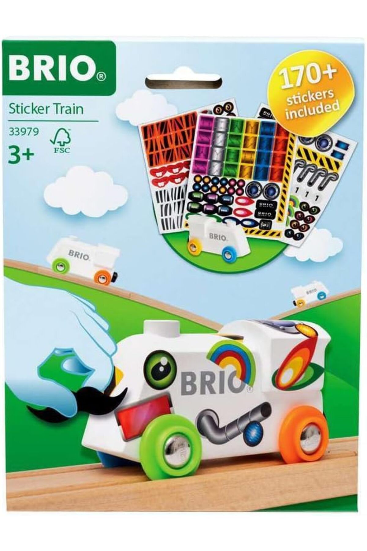 BRIO Yapıştırmalı Tren