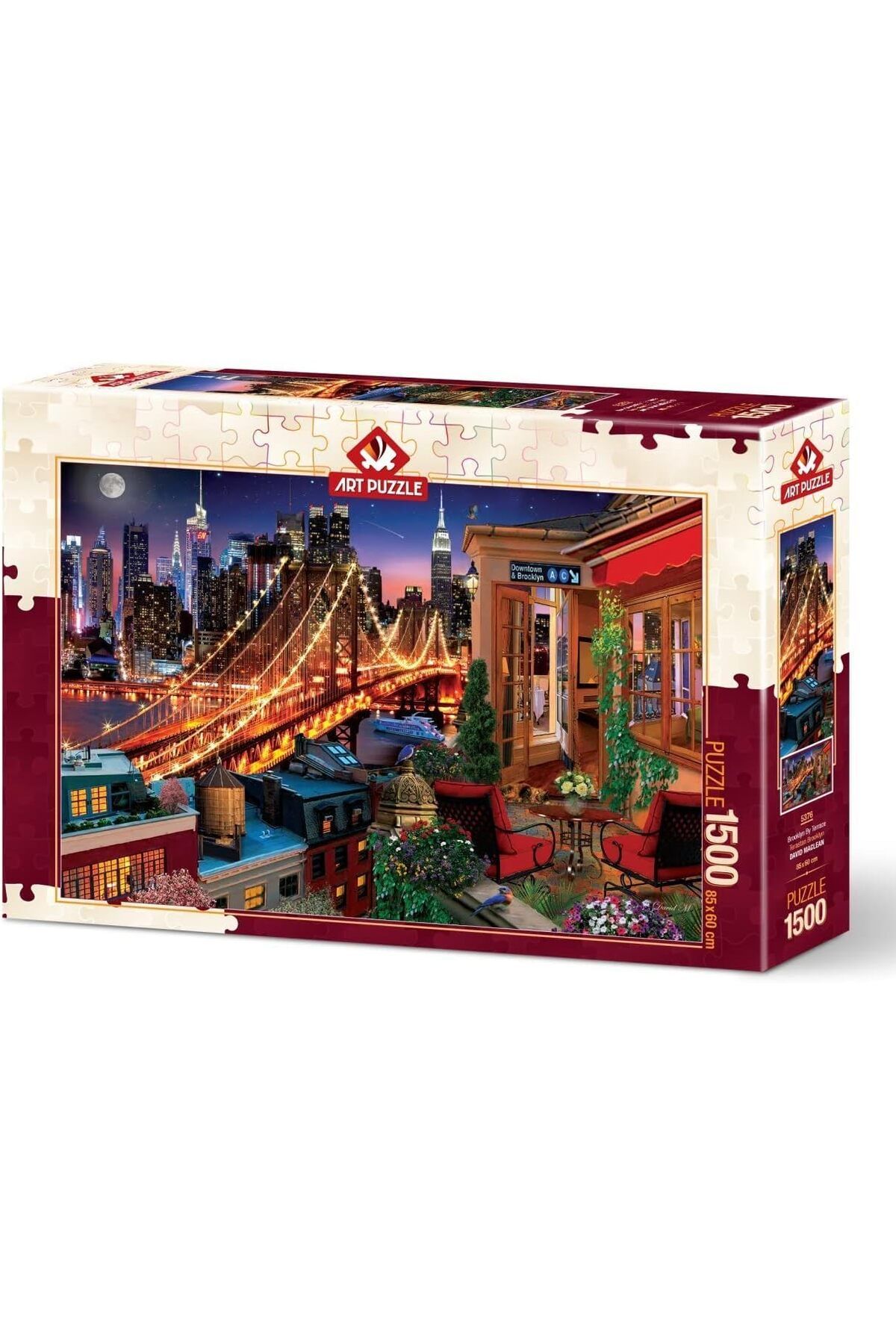 Art Puzzle Terastan Brooklyn 1500 Parça Puzzle