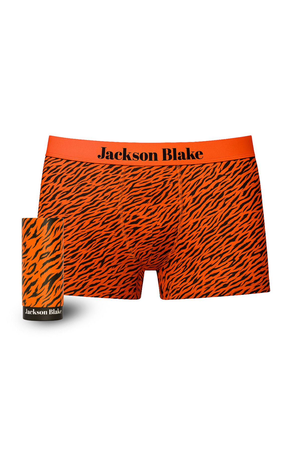 Jackson Blake Desenli Erkek Boxer - Kaplan