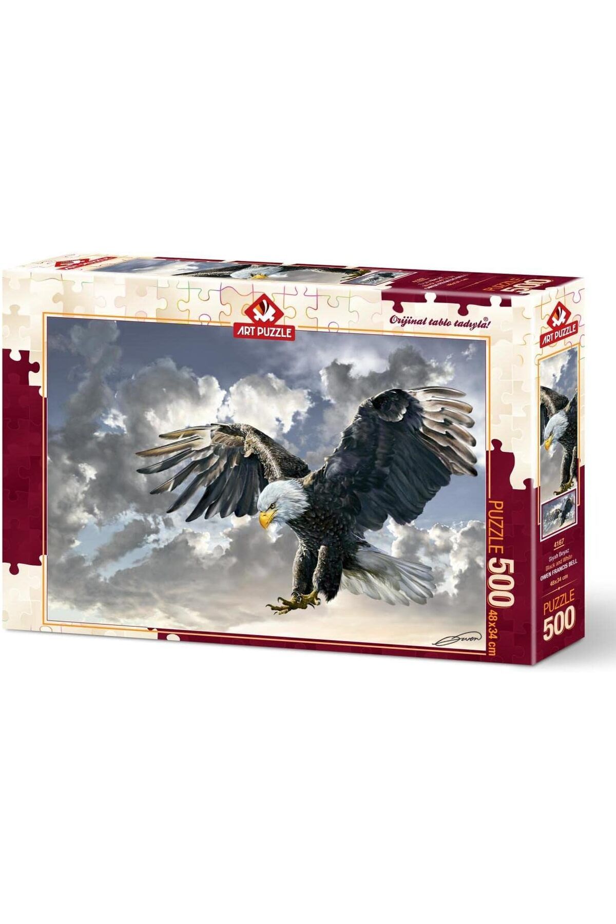 Art Puzzle Siyah Beyaz 500 Parça Puzzle