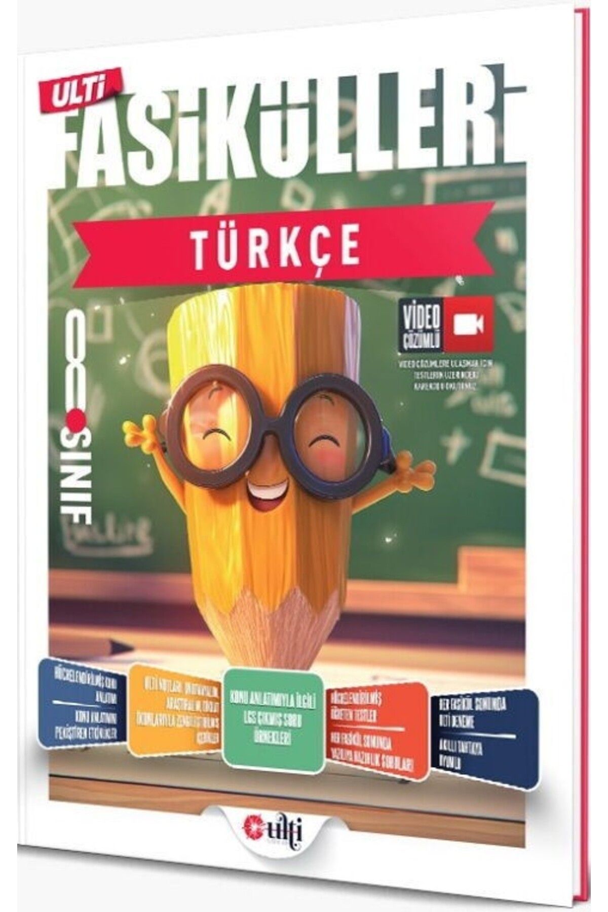 Ankara Kitap Merkezi 8. Sınıf Türkçe Ulti Fasikülleri Ulti Yayınları