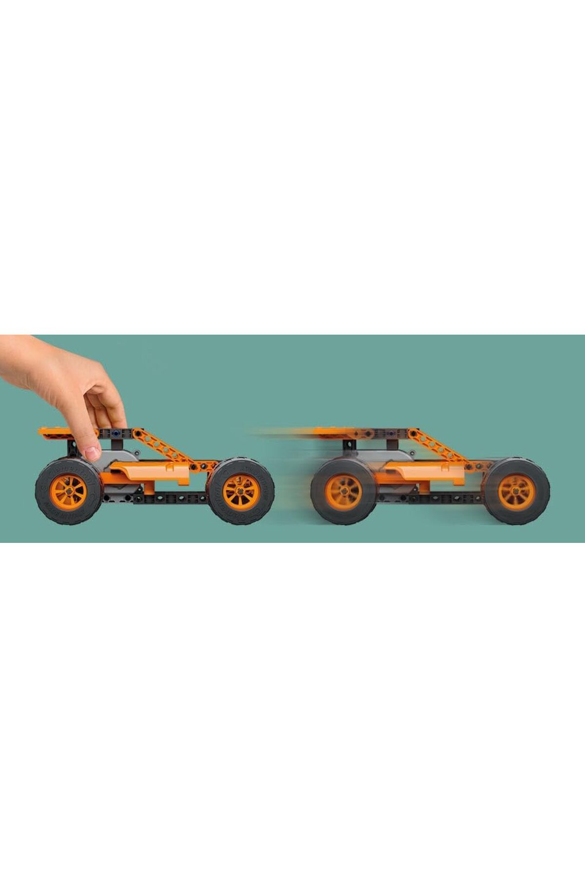CLEMENTONI-Science & Play - Mechanics Lab - Buggy and Four-Wheel Drive Set - Ages 8 and Up 9