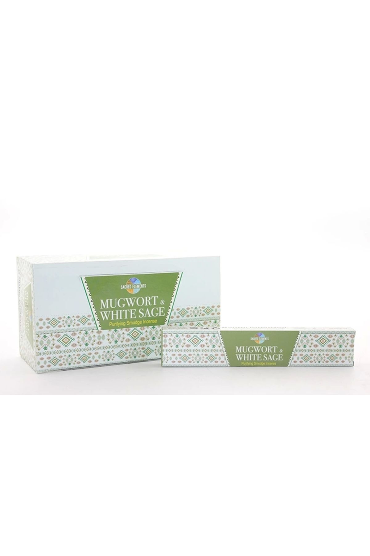 TTT Hem Sacred Elements Mugwort &amp; White Sage Masala Aromalı Çubuk Tütsü