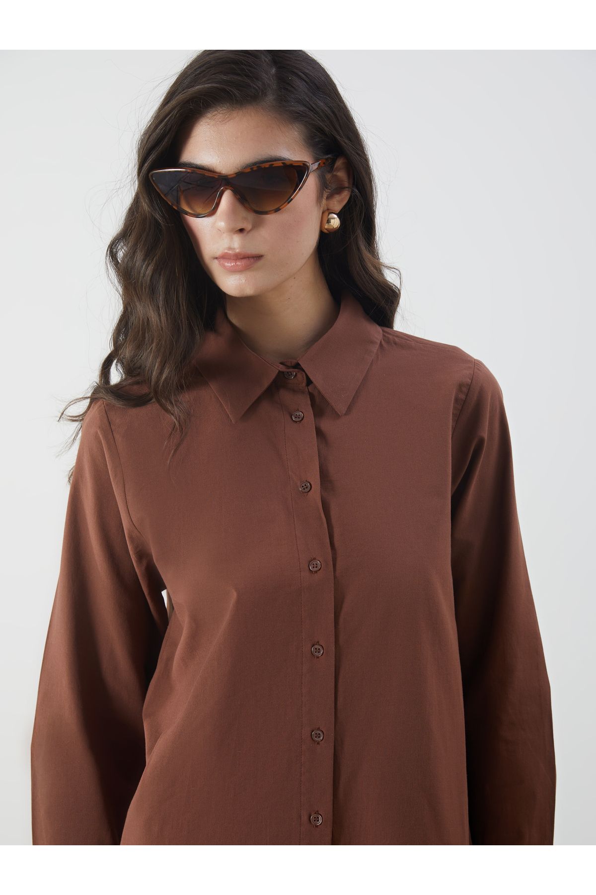 LC Waikiki Regular Fit Kadın Gömlek Tunik