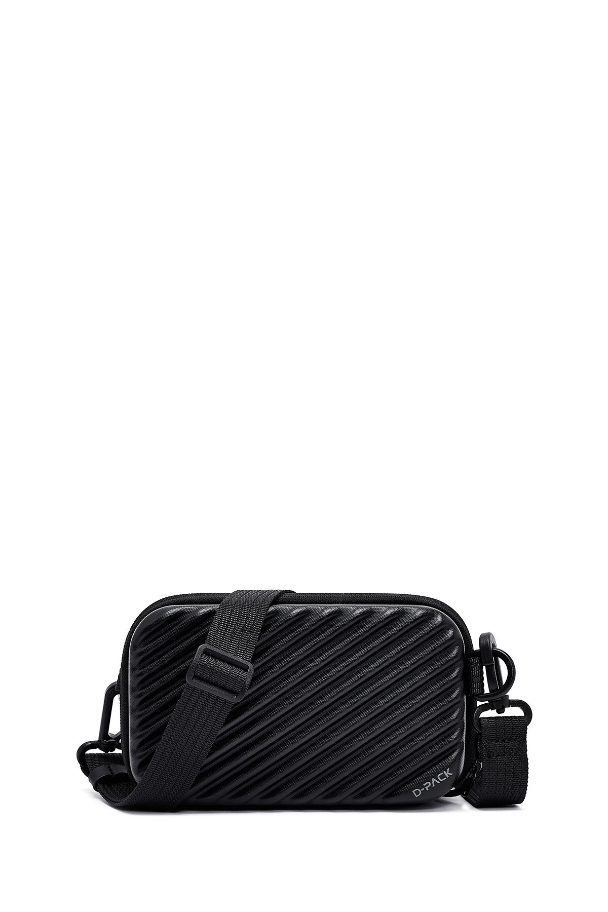 Derimod D-Pack Erkek Siyah Mini Kutu Çapraz Çanta 25SBD30276F