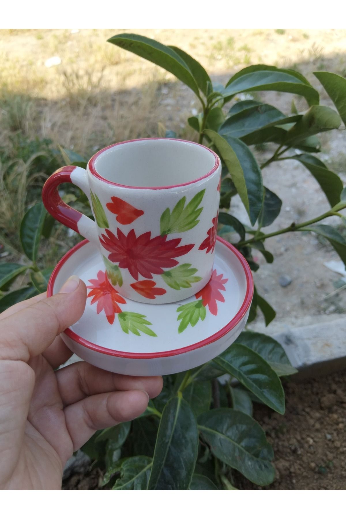 Home Kahve fincanı "Tabaklı model"