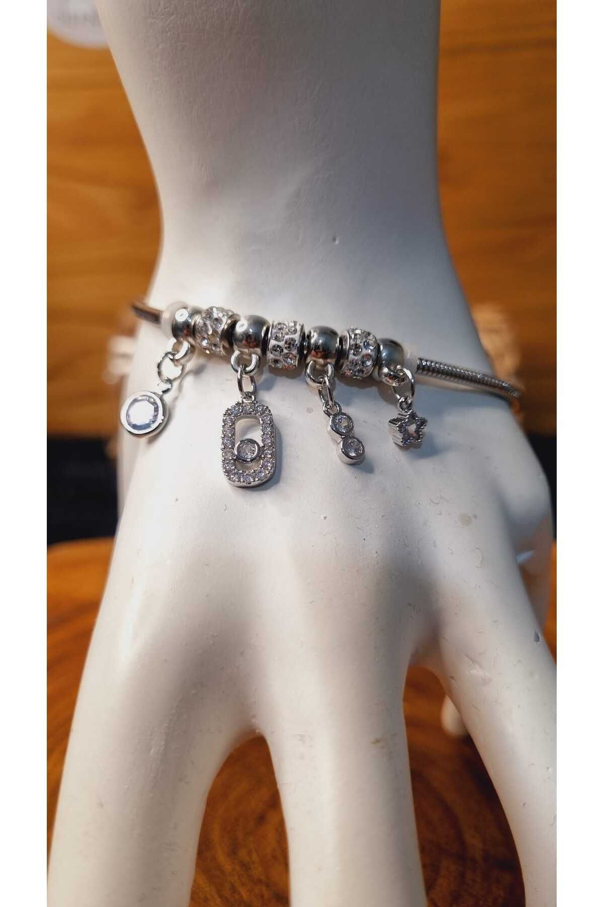 Defne Aksesuar TAŞLI CHARM BİLEKLİK