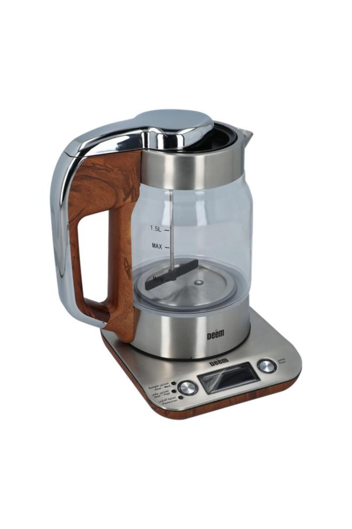 سخان حليب كهربائي 550 واط وبسترة متعدد الألوان 1.5 لتر AD-15MB01 من ديم