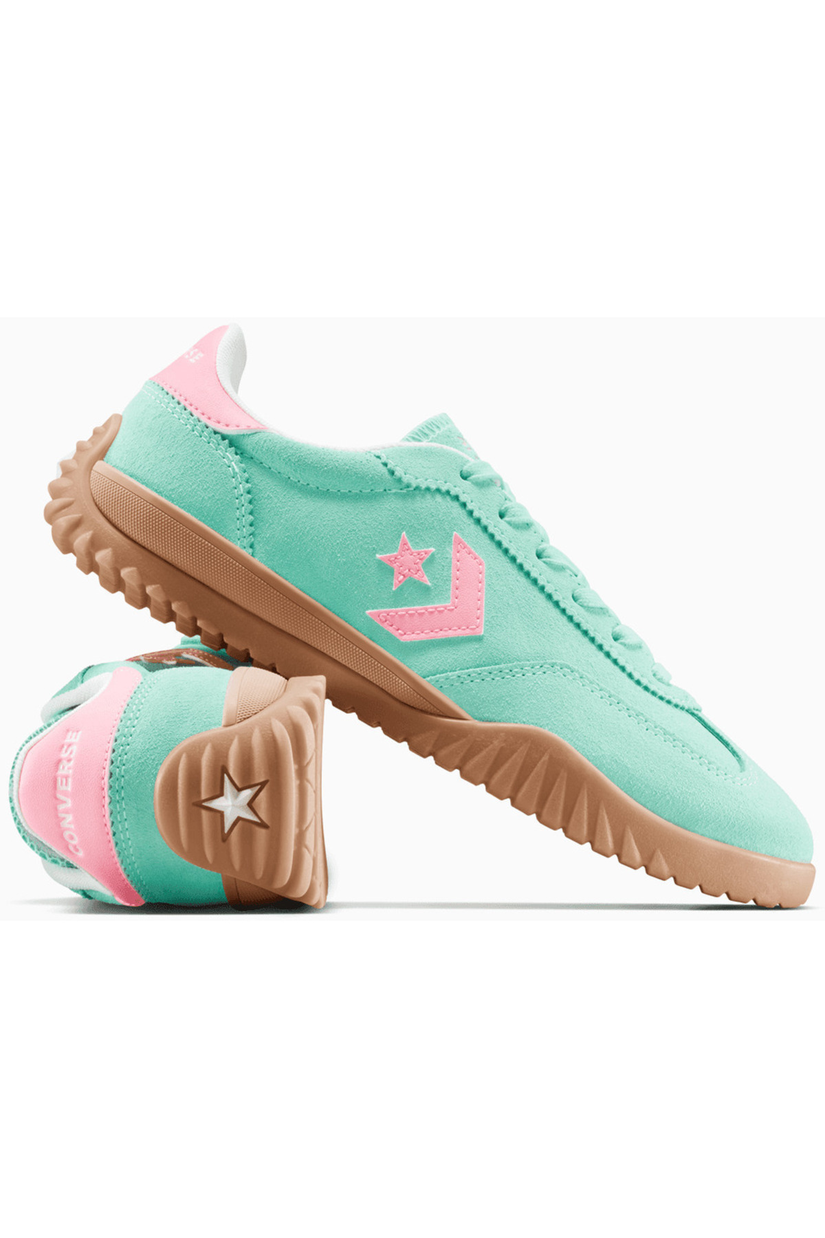 Converse-Tenisky Converse Run Star Trainer Semiš, Zelené, Unisex 3